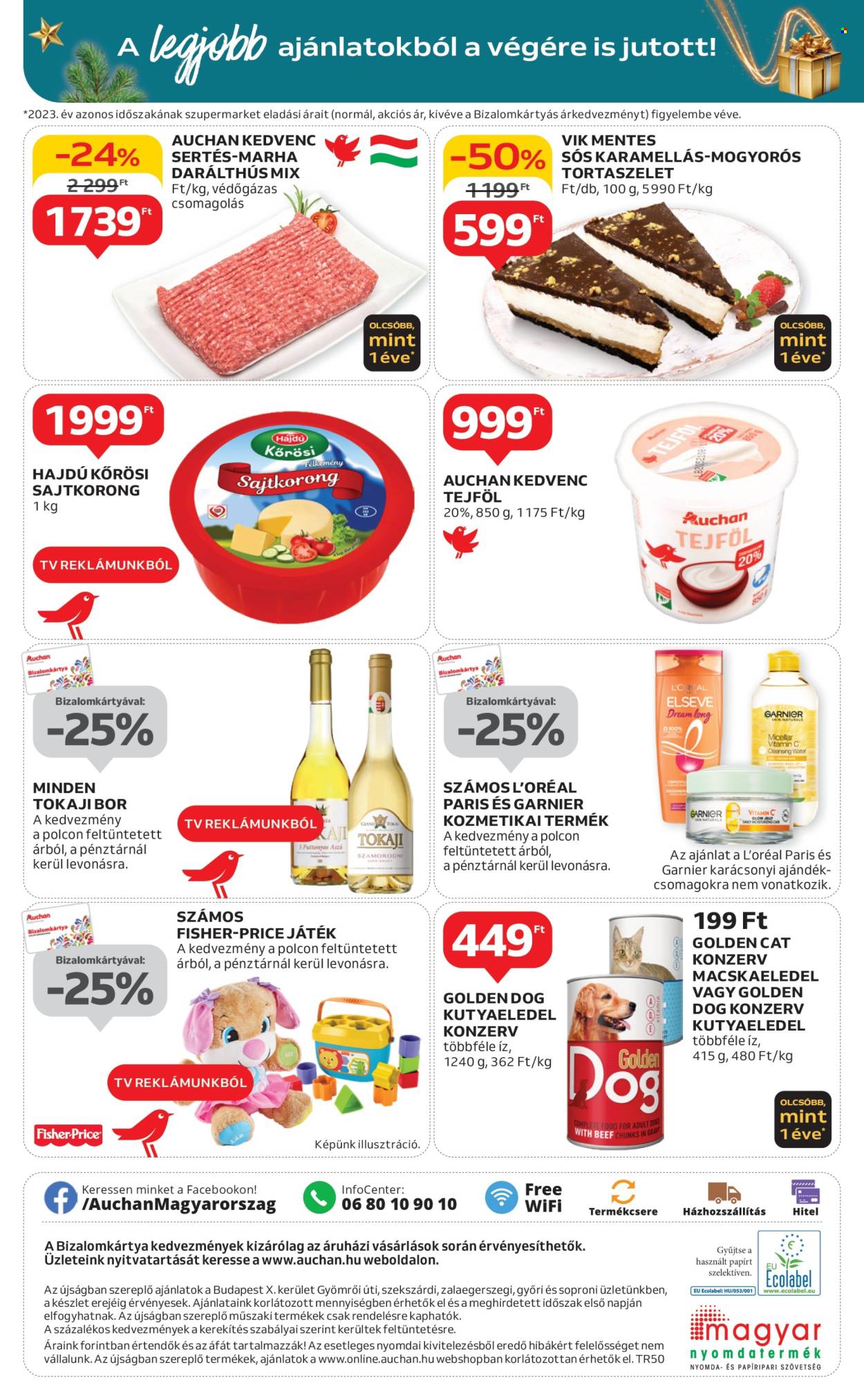 Auchan akciós újságok - 2024.12.12 - 2024.12.18. Oldal 8