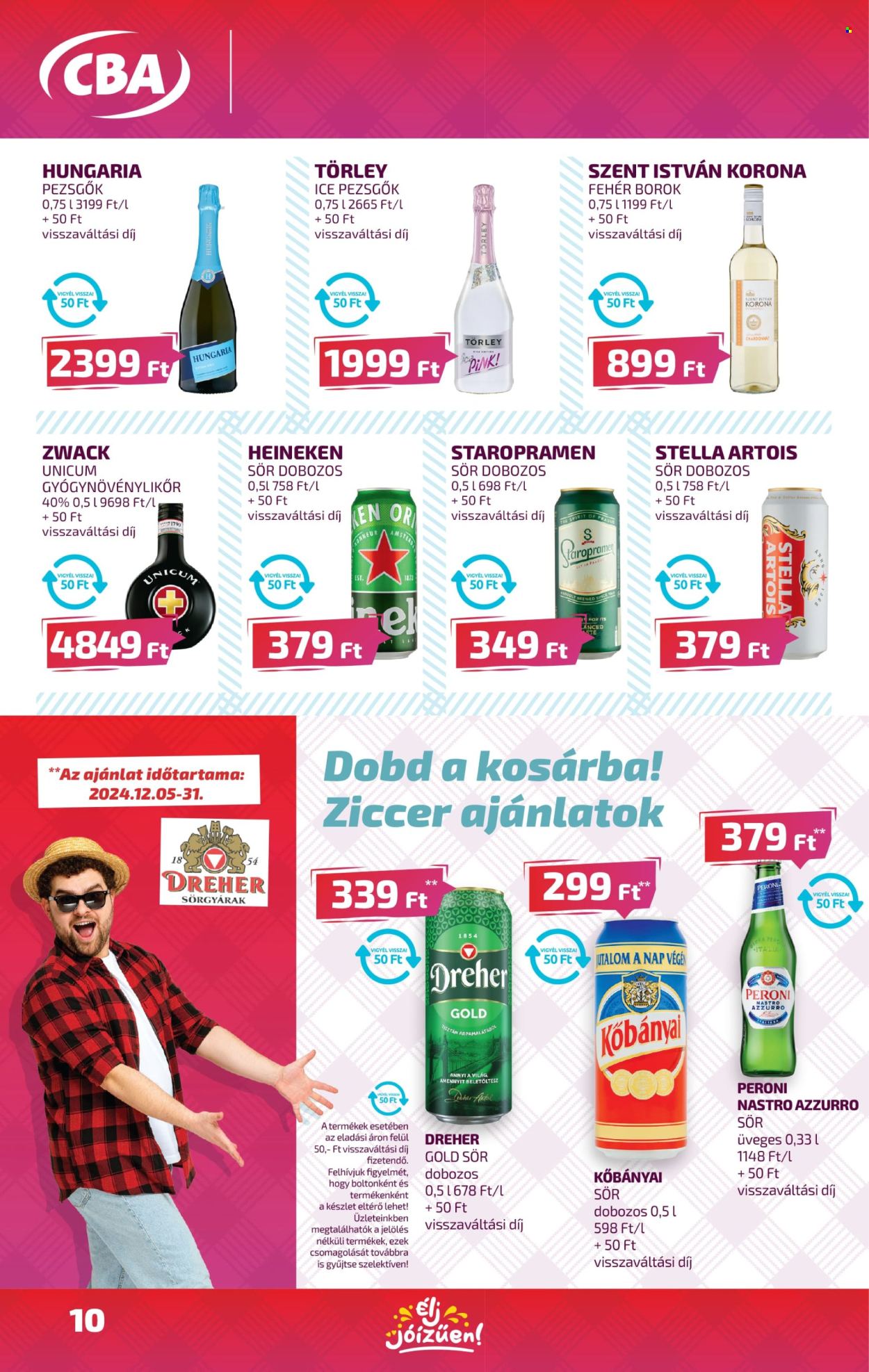 CBA akciós újságok - 2024.12.12 - 2024.12.18. Oldal 10