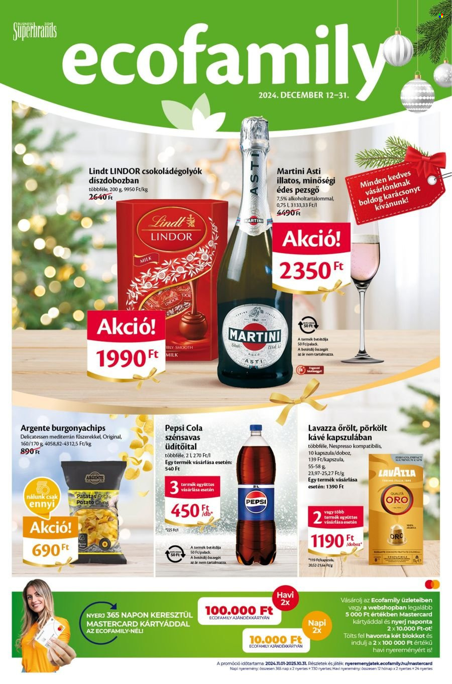 EcoFamily akciós újságok - 2024.12.12 - 2024.12.31. Oldal 1