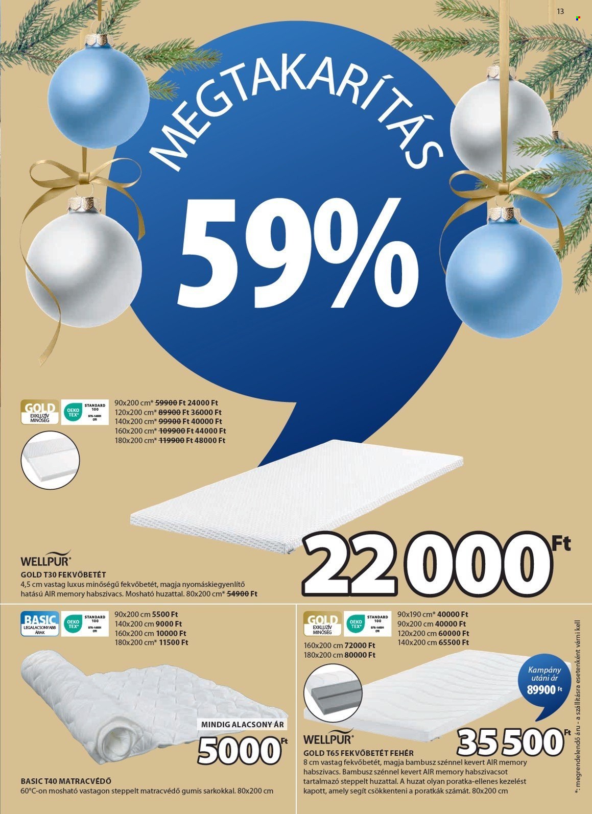 JYSK akciós újságok - 2024.12.11 - 2024.12.31. Oldal 14