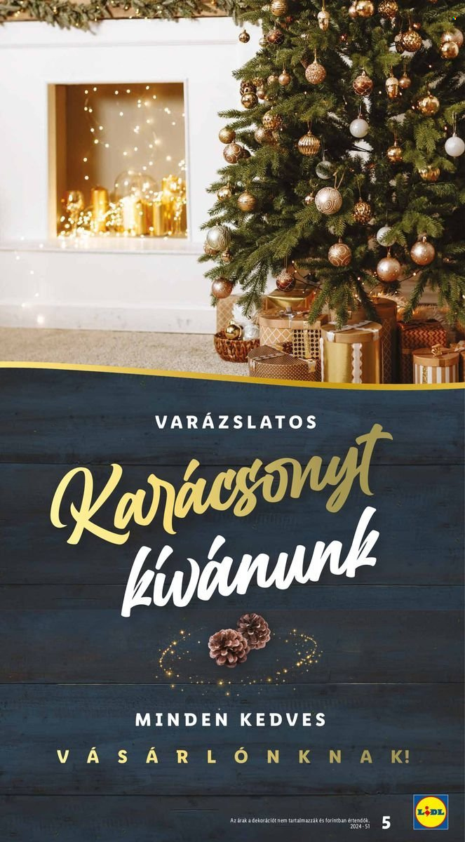Lidl akciós újságok - 2024.12.19 - 2024.12.23. Oldal 5
