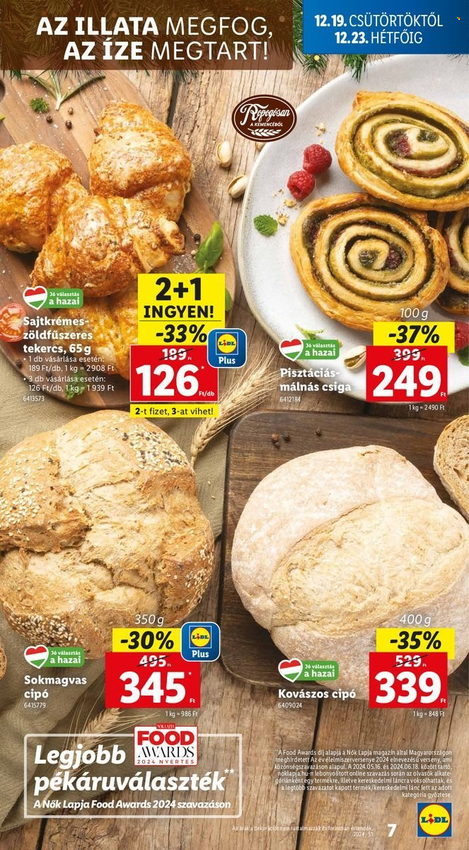 Lidl akciós újságok - 2024.12.19 - 2024.12.23. Oldal 7