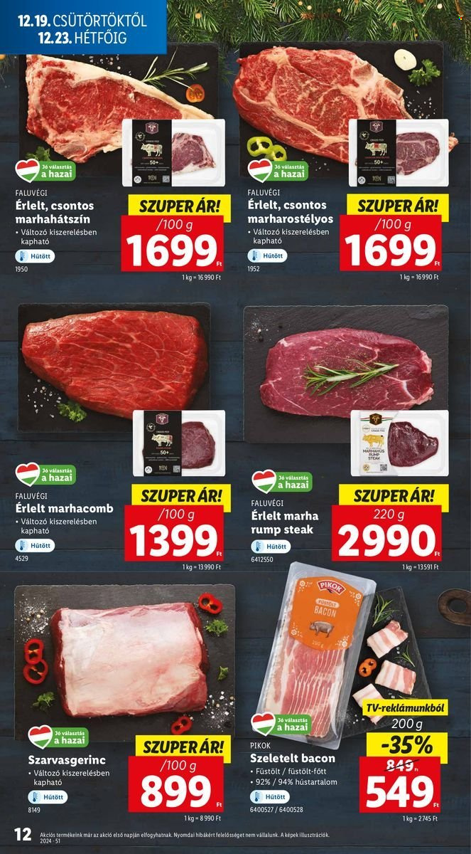 Lidl akciós újságok - 2024.12.19 - 2024.12.23. Oldal 12