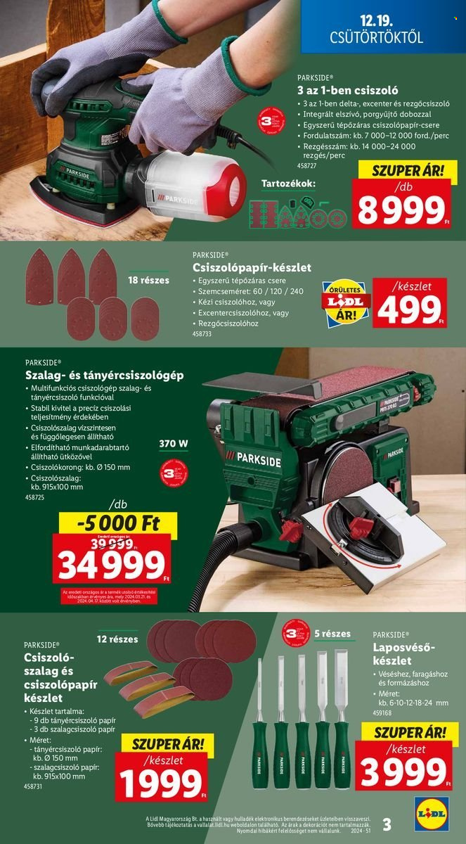 Lidl akciós újságok - 2024.12.19 - 2024.12.23. Oldal 3