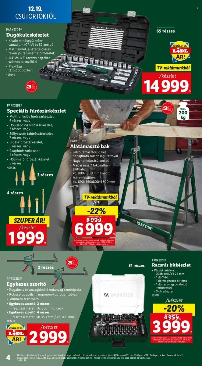 Lidl akciós újságok - 2024.12.19 - 2024.12.23. Oldal 4