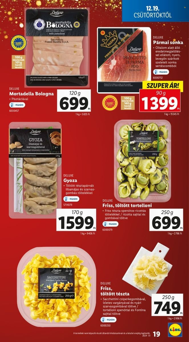 Lidl akciós újságok - 2024.12.19 - 2024.12.23. Oldal 19