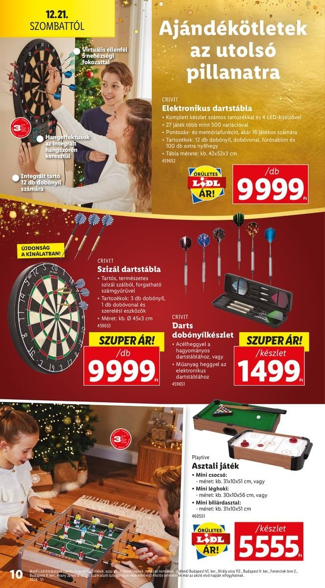 Lidl akciós újságok - 2024.12.19 - 2024.12.23. Oldal 10