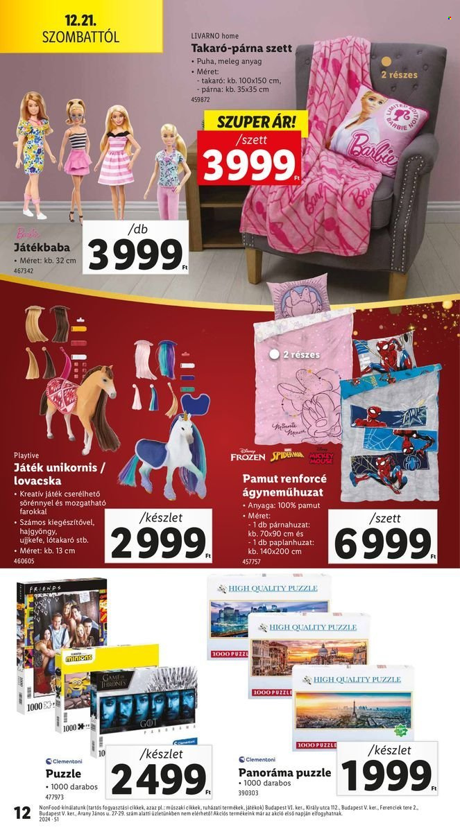 Lidl akciós újságok - 2024.12.19 - 2024.12.23. Oldal 12