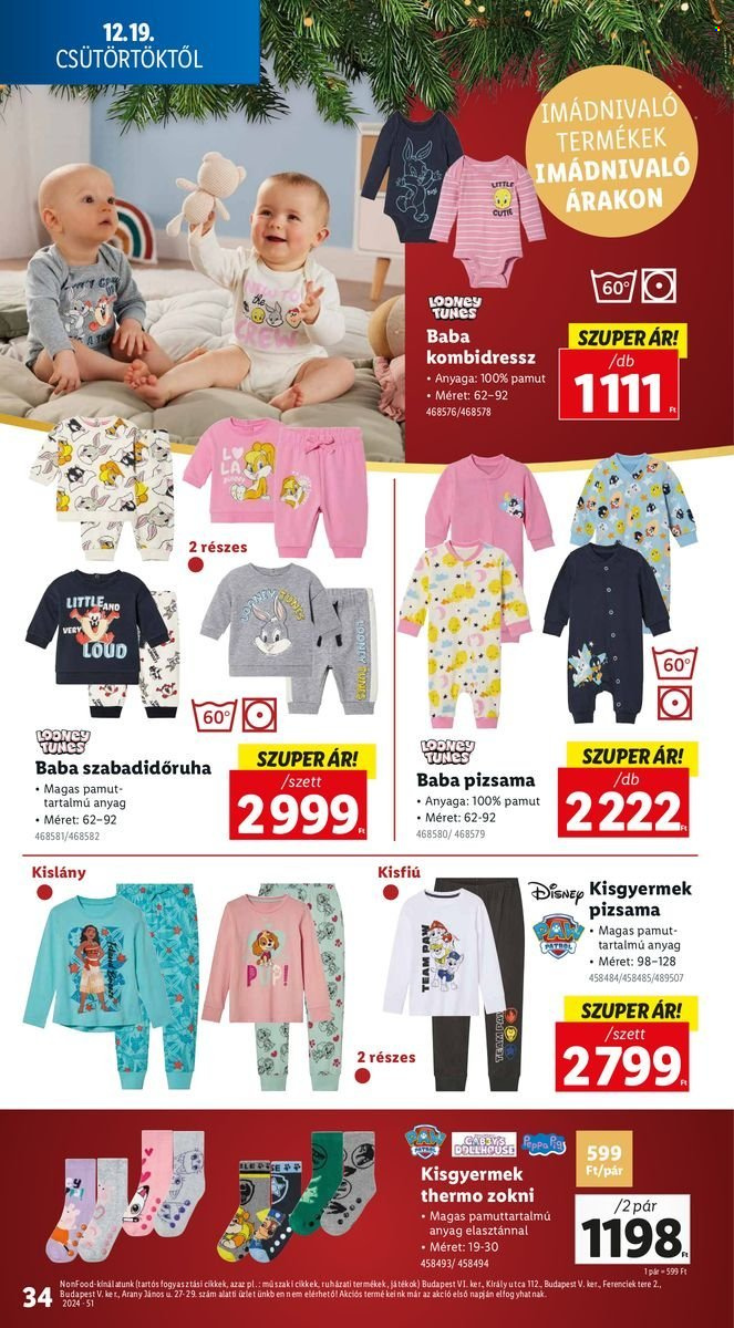 Lidl akciós újságok - 2024.12.19 - 2024.12.23. Oldal 34