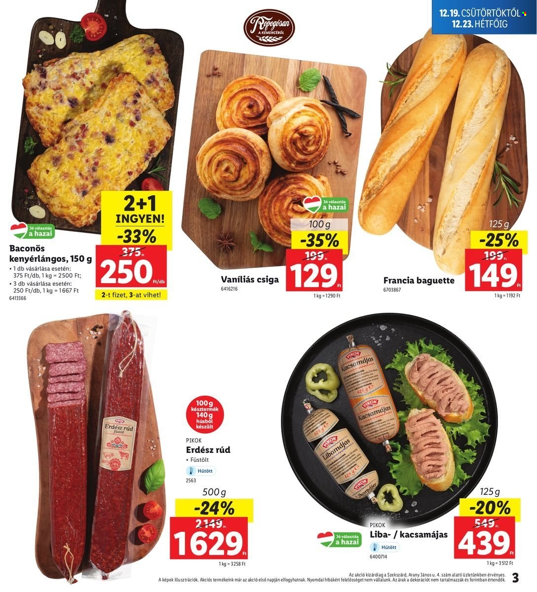 Lidl akciós újságok - 2024.12.19 - 2024.12.23. Oldal 3