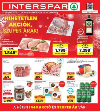 Újság INTERSPAR - 2024.12.19 - 2024.12.27.