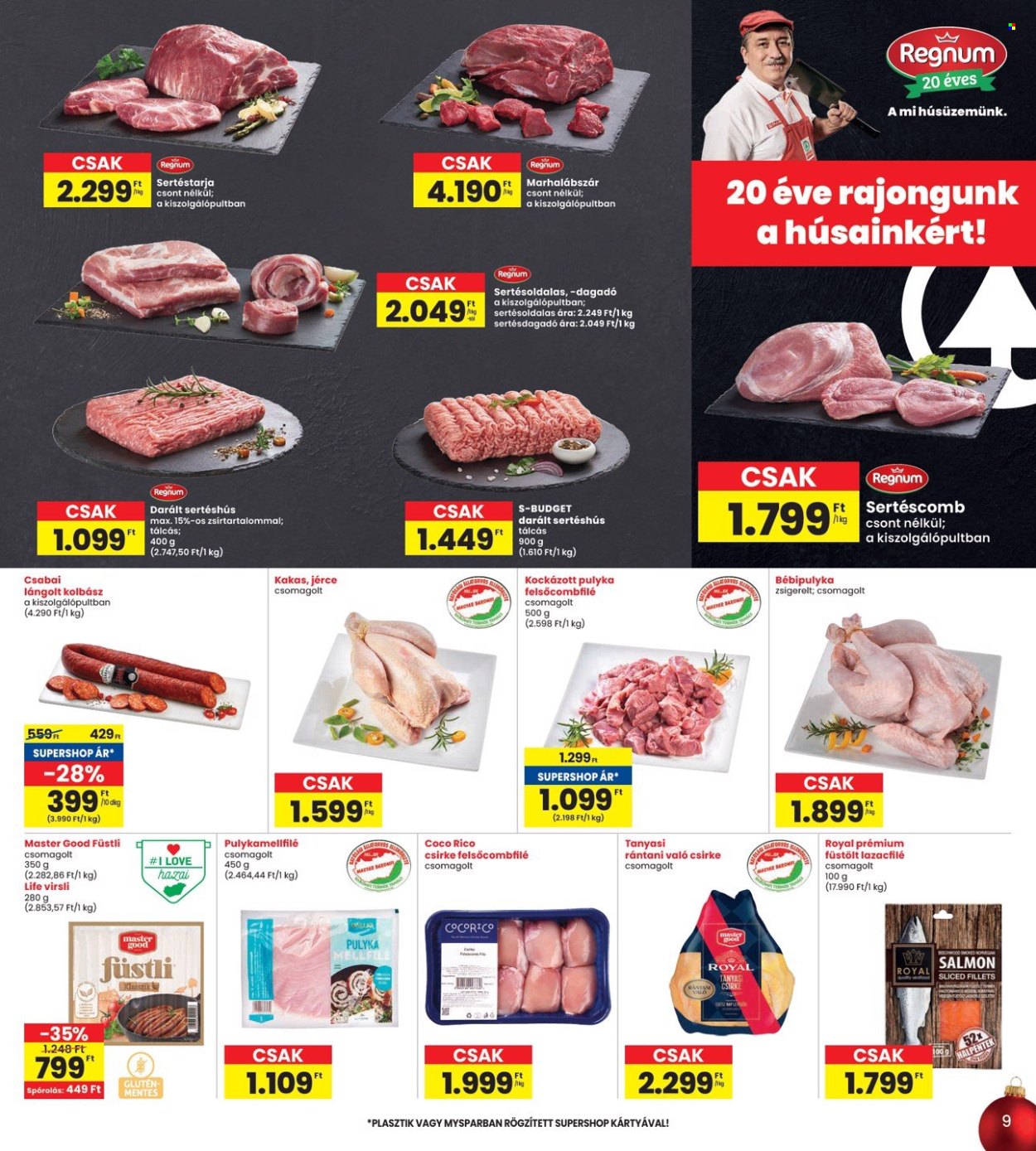 INTERSPAR akciós újságok - 2024.12.19 - 2024.12.27. Oldal 9