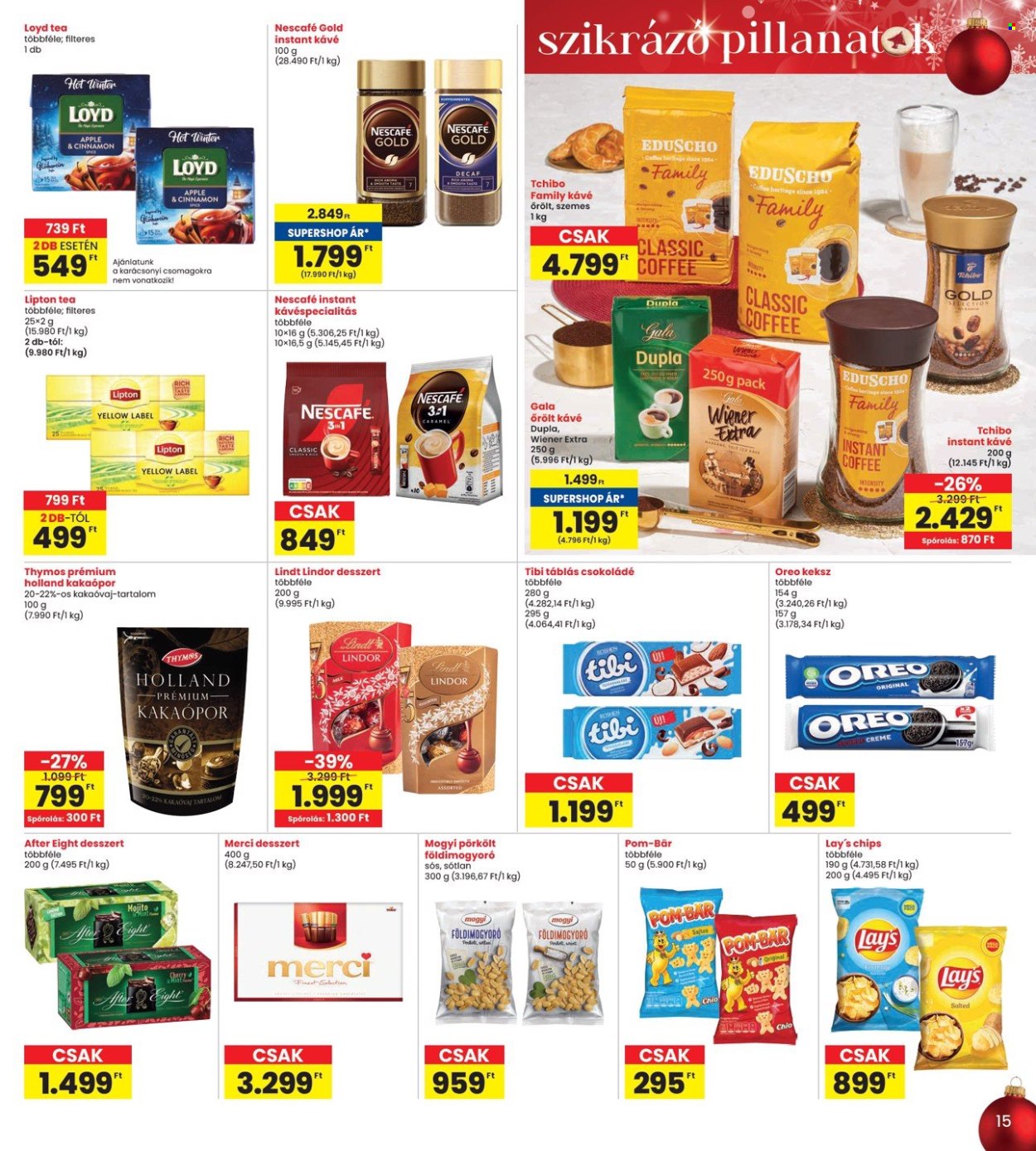 INTERSPAR akciós újságok - 2024.12.19 - 2024.12.27. Oldal 15