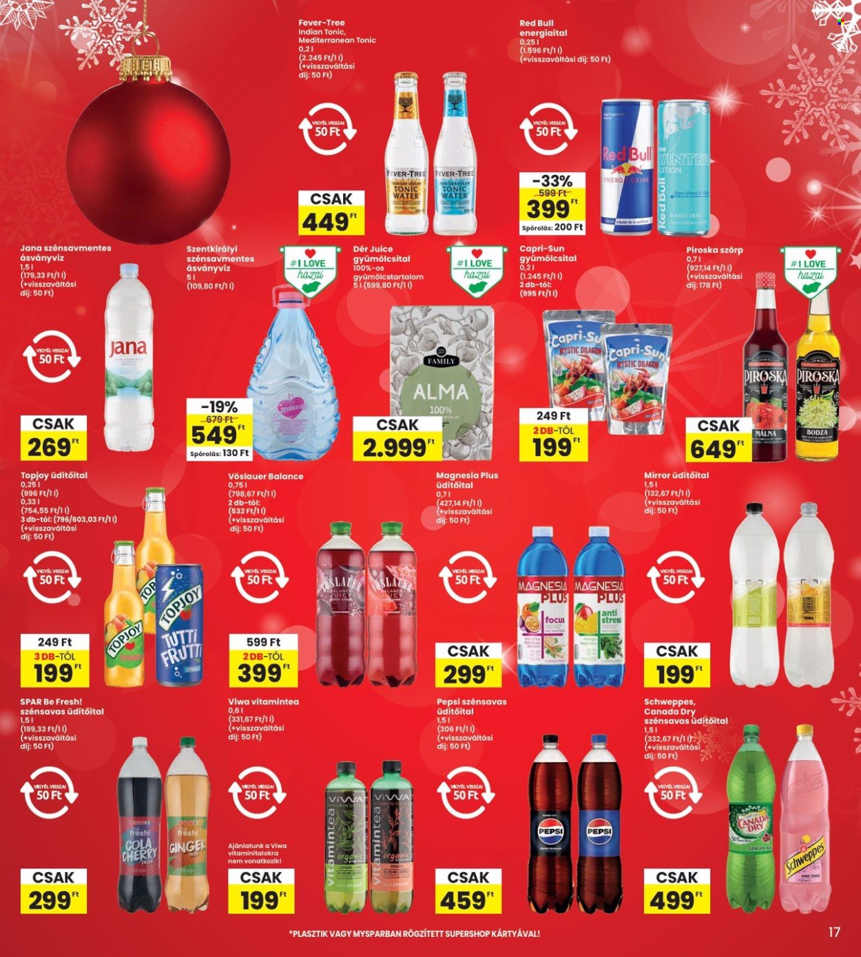 INTERSPAR akciós újságok - 2024.12.19 - 2024.12.27. Oldal 17