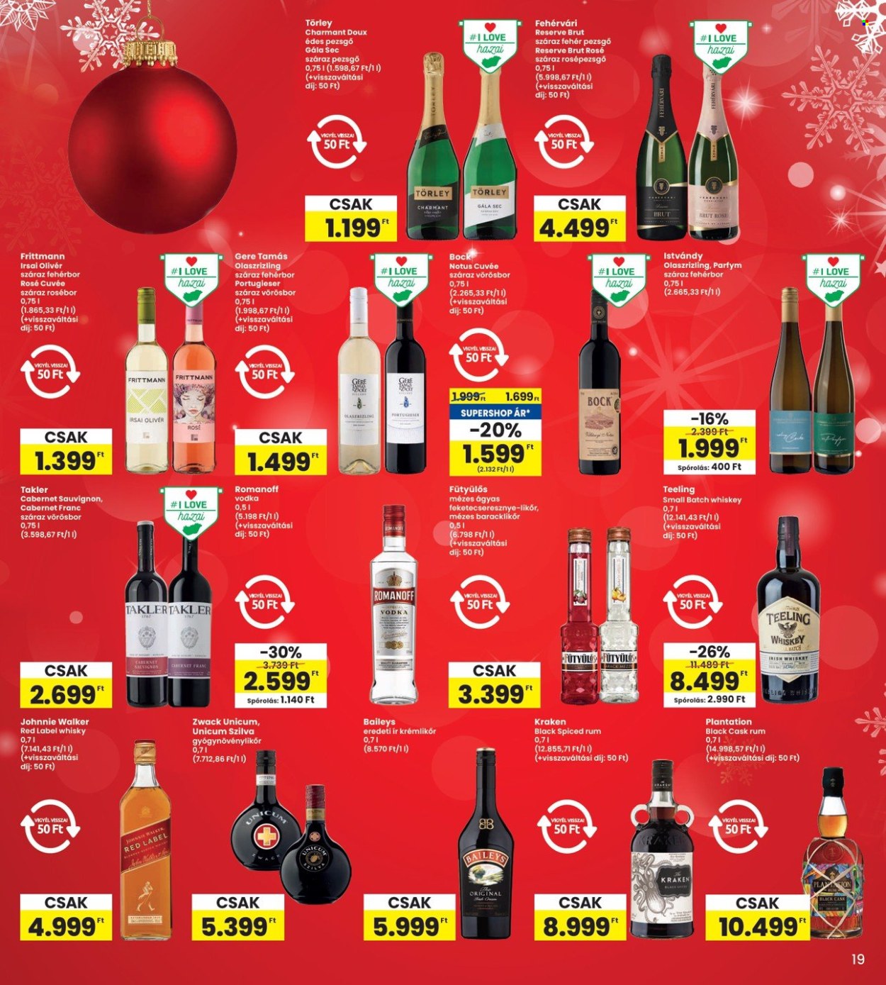 INTERSPAR akciós újságok - 2024.12.19 - 2024.12.27. Oldal 19