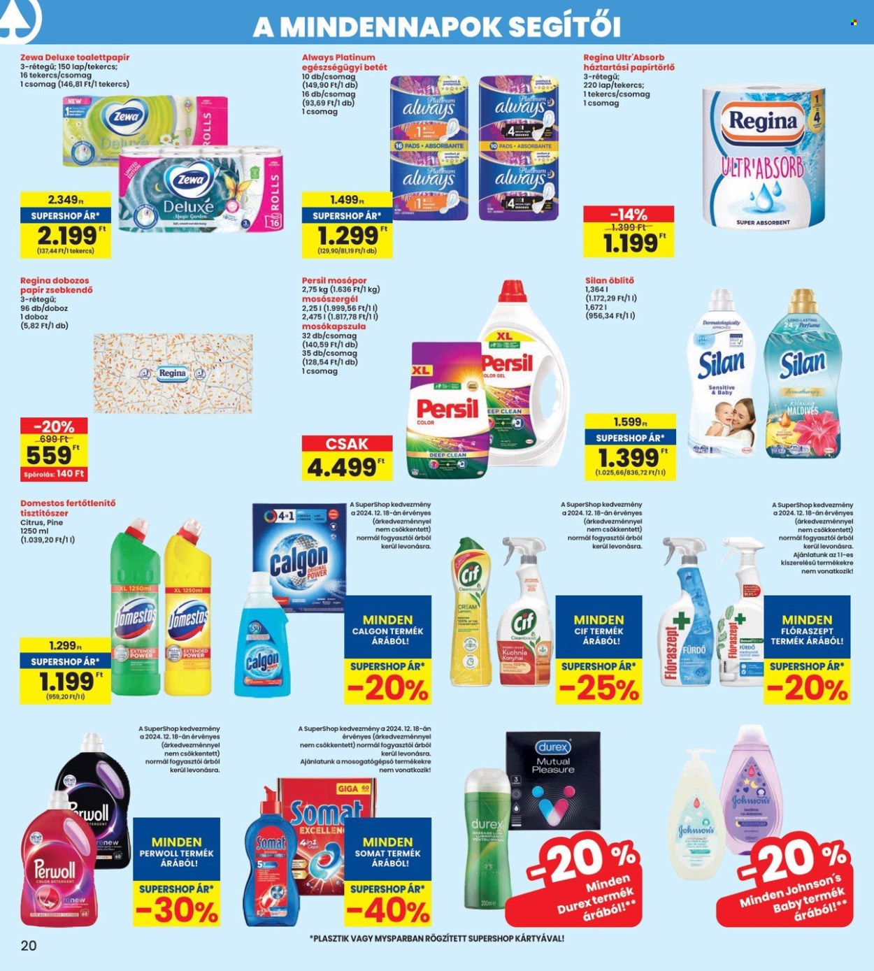 INTERSPAR akciós újságok - 2024.12.19 - 2024.12.27. Oldal 20