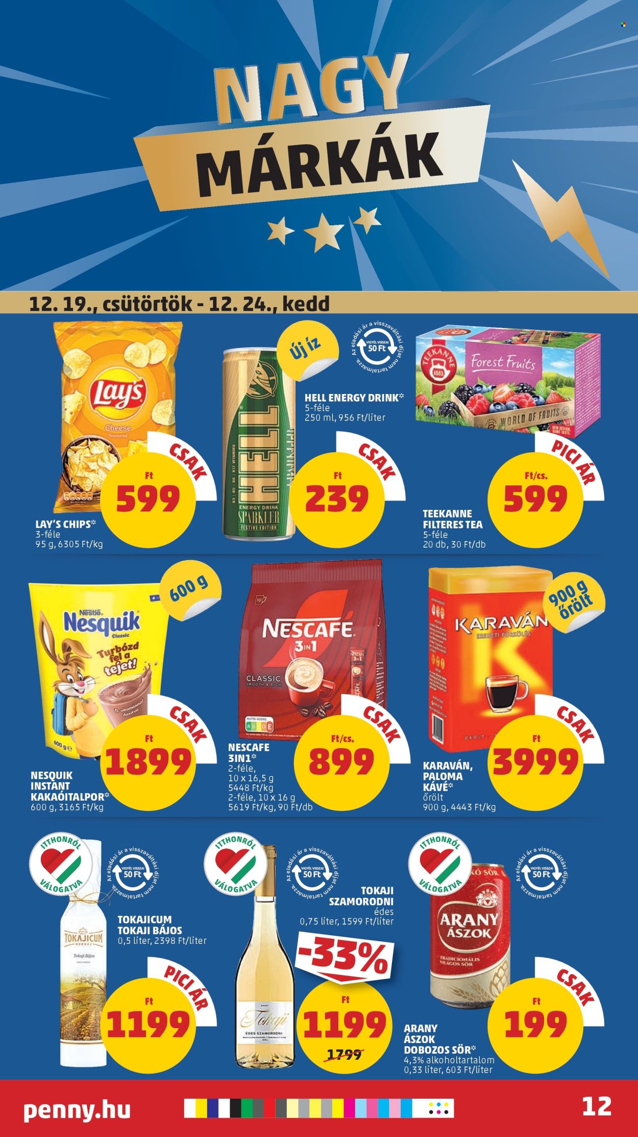 Penny Market akciós újságok - 2024.12.19 - 2024.12.24. Oldal 16