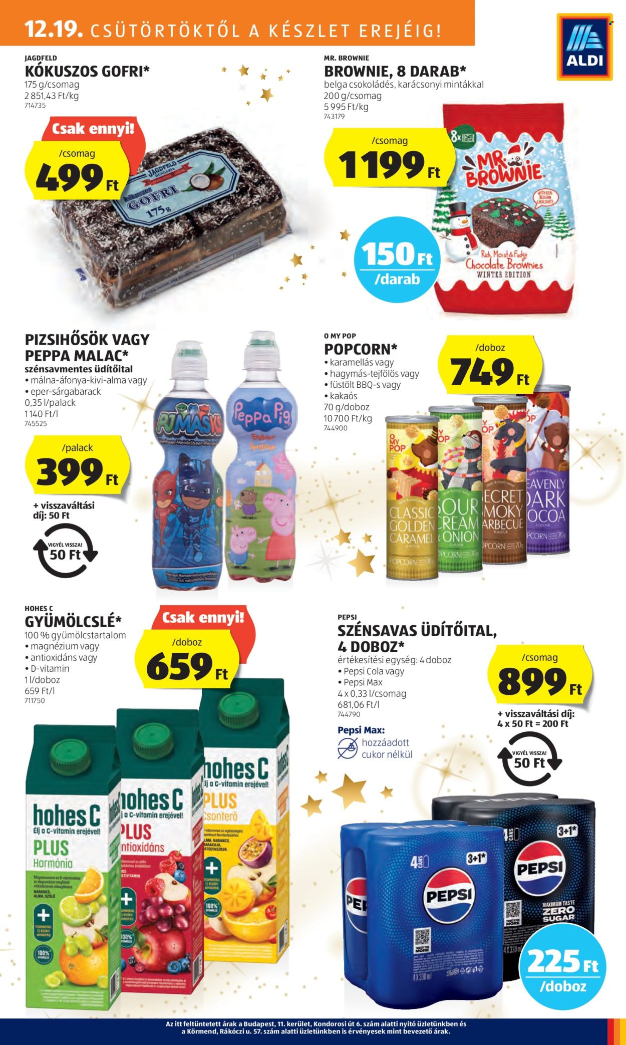 Aldi akciós újságok - 2024.12.19 - 2024.12.24. Oldal 19