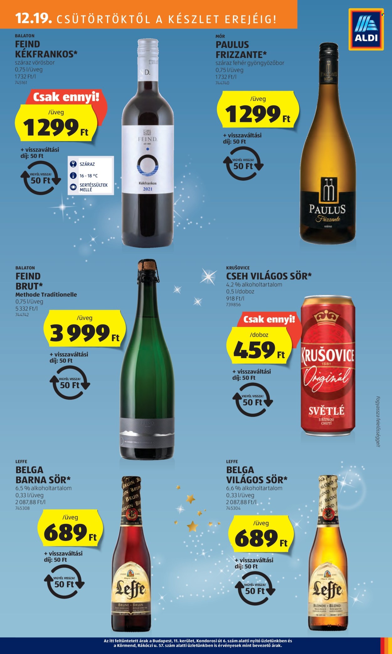 Aldi akciós újságok - 2024.12.19 - 2024.12.24. Oldal 23