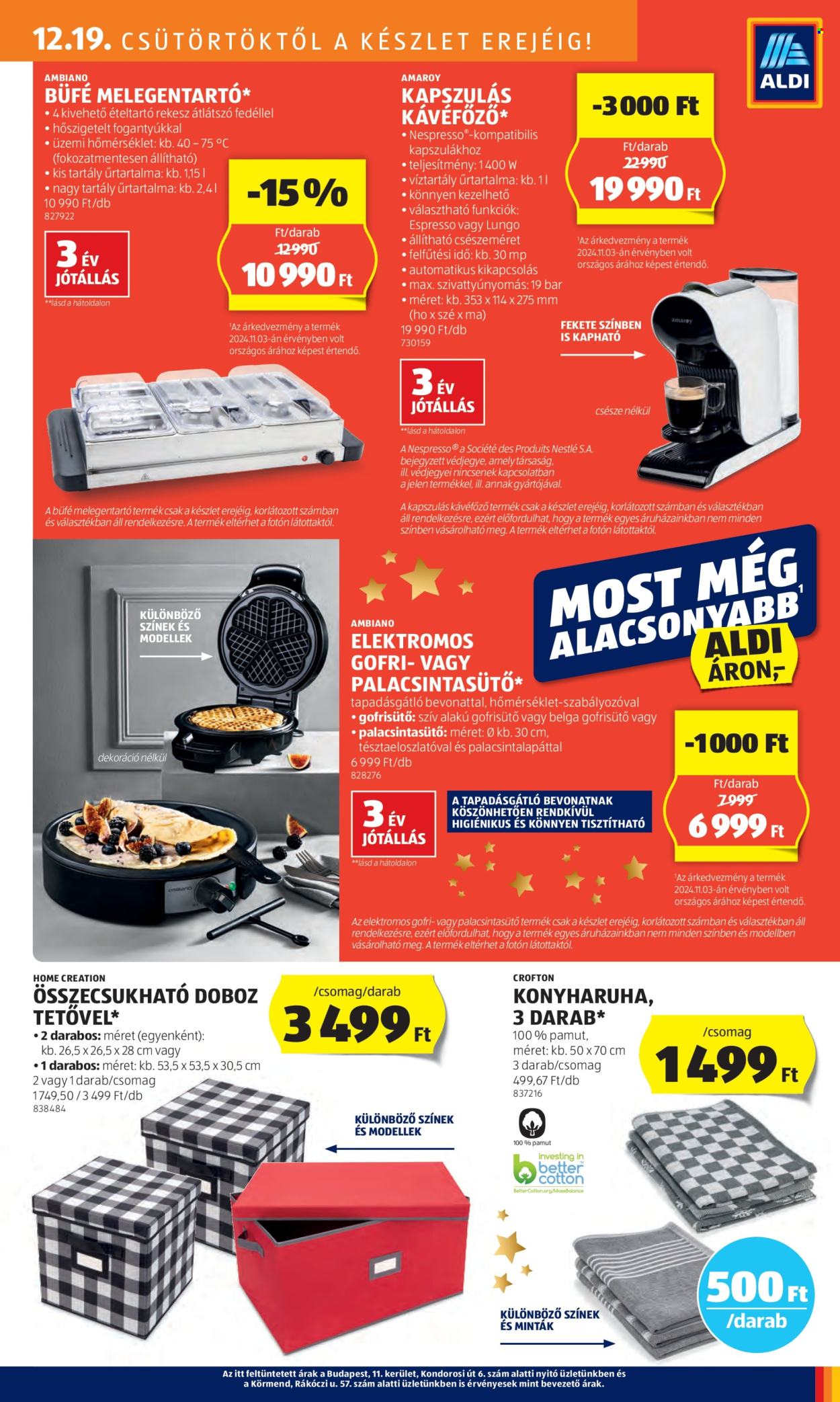 Aldi akciós újságok - 2024.12.19 - 2024.12.24. Oldal 33
