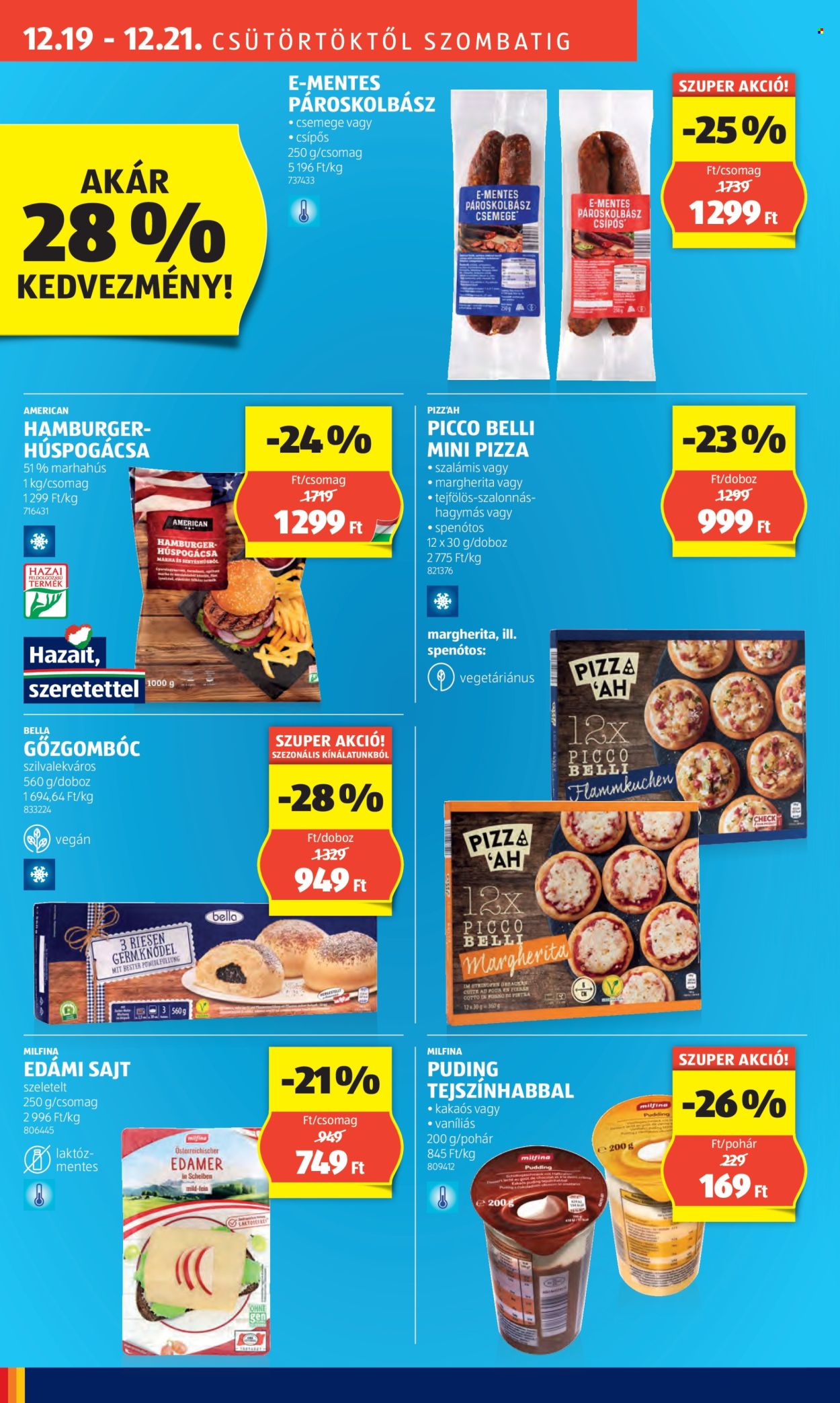 Aldi akciós újságok - 2024.12.19 - 2024.12.21. Oldal 2
