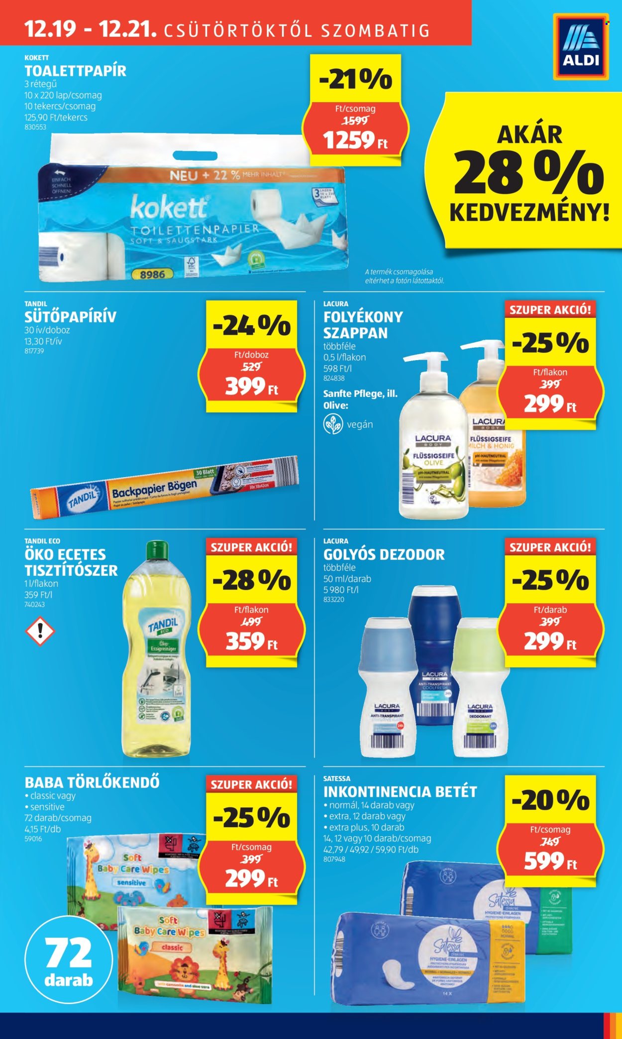 Aldi akciós újságok - 2024.12.19 - 2024.12.21. Oldal 5