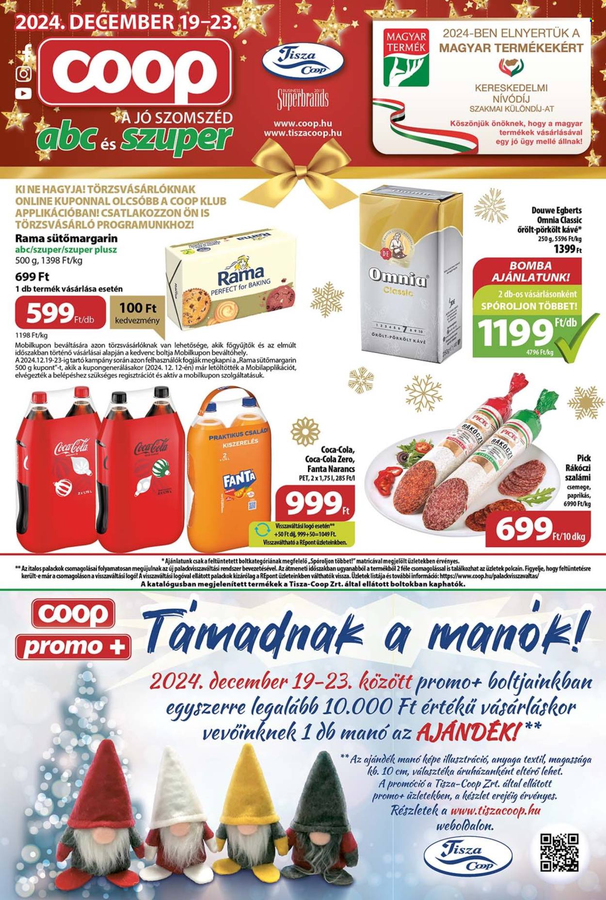 Coop akciós újságok - 2024.12.19 - 2024.12.23. Oldal 1
