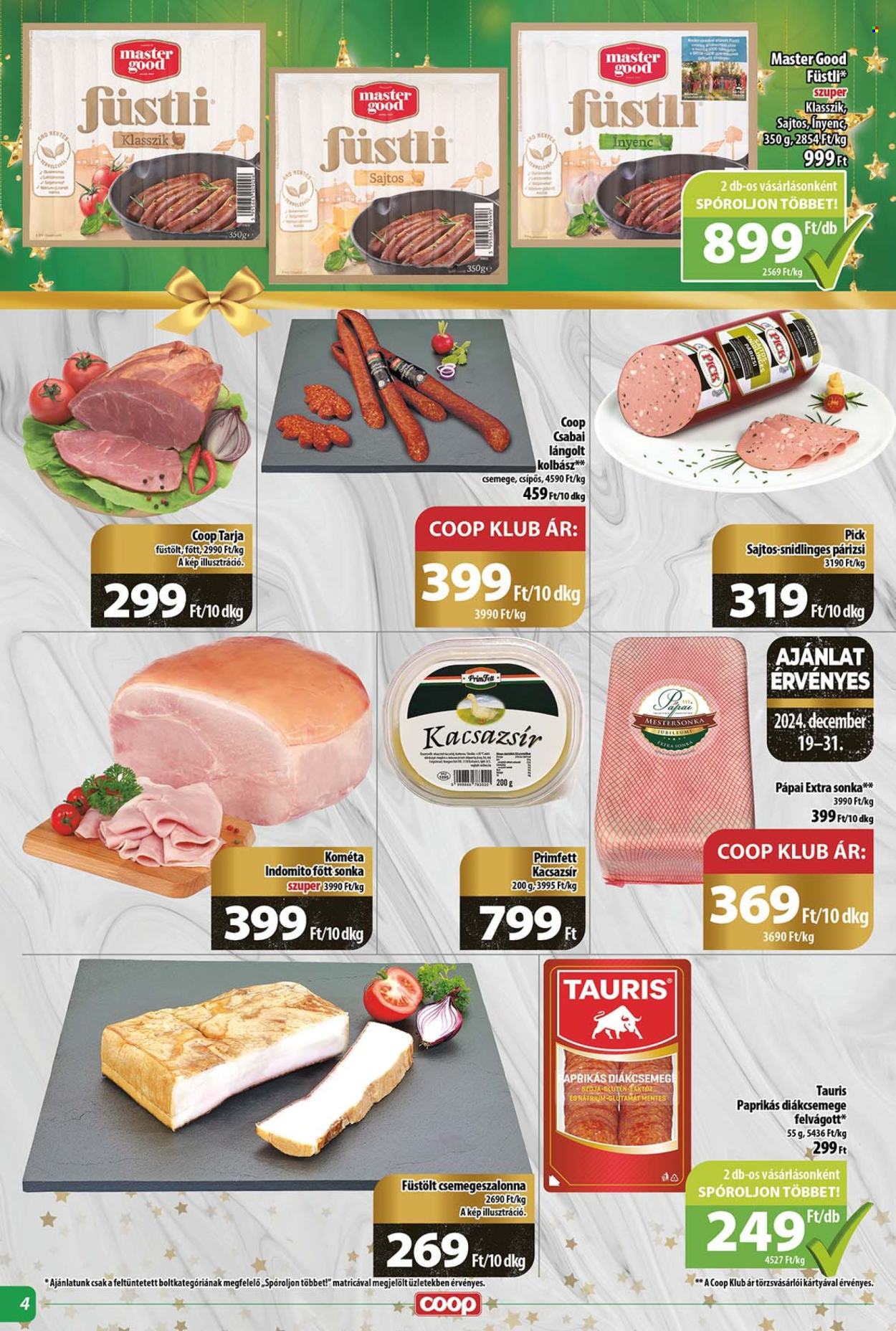 Coop akciós újságok - 2024.12.19 - 2024.12.23. Oldal 4