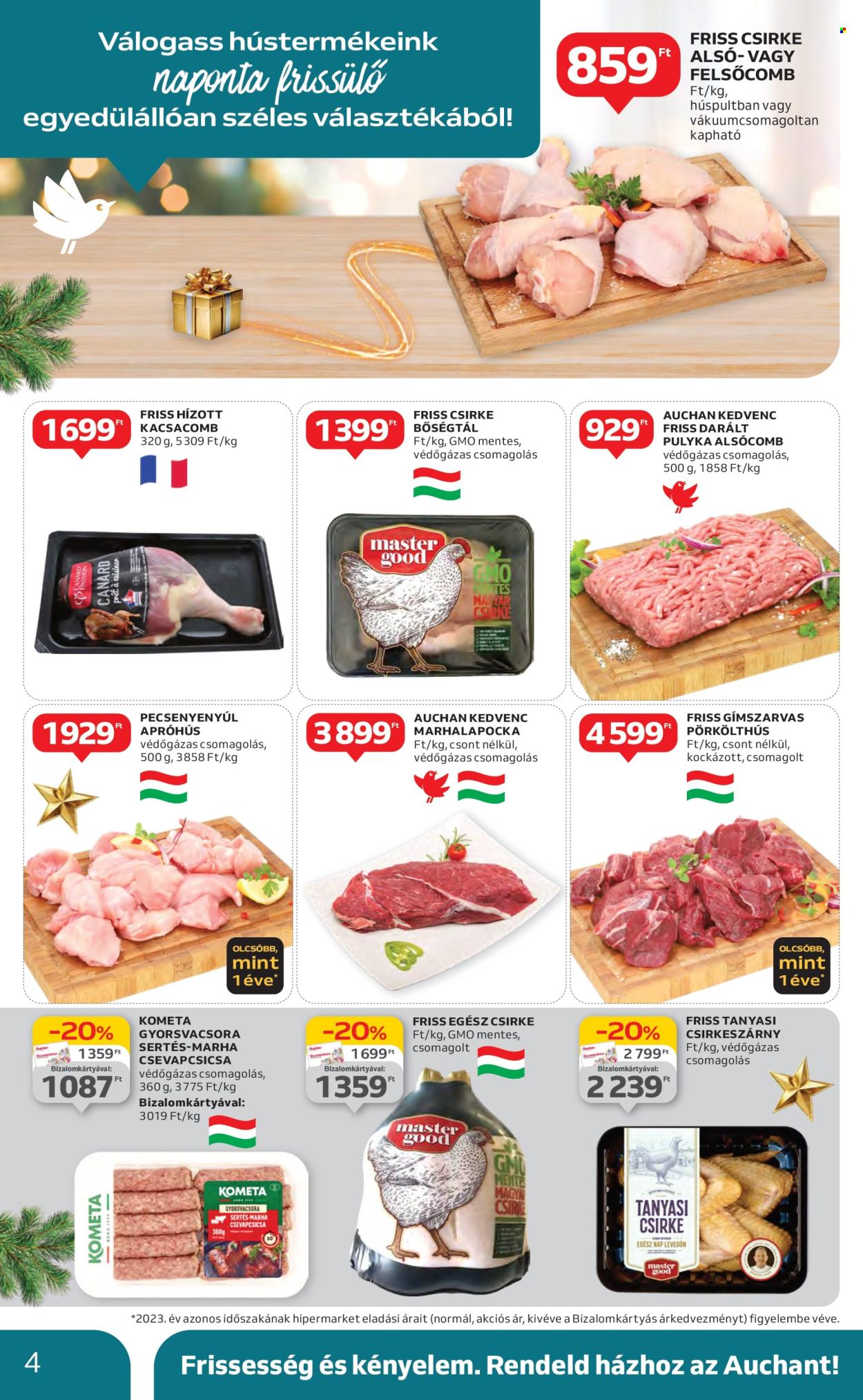 Auchan akciós újságok - 2024.12.19 - 2024.12.24. Oldal 4