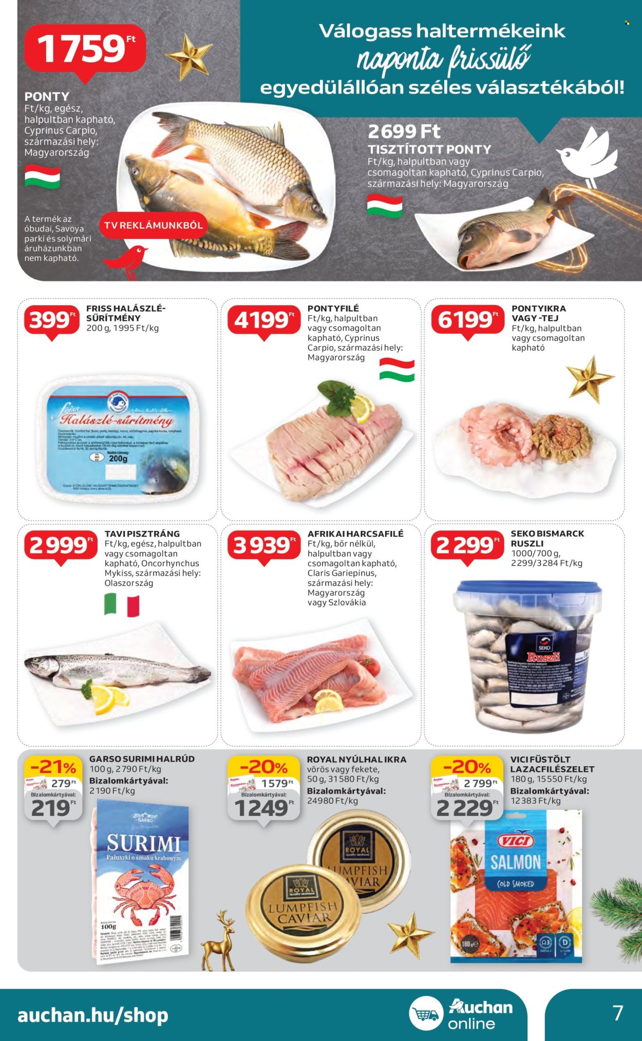 Auchan akciós újságok - 2024.12.19 - 2024.12.24. Oldal 7
