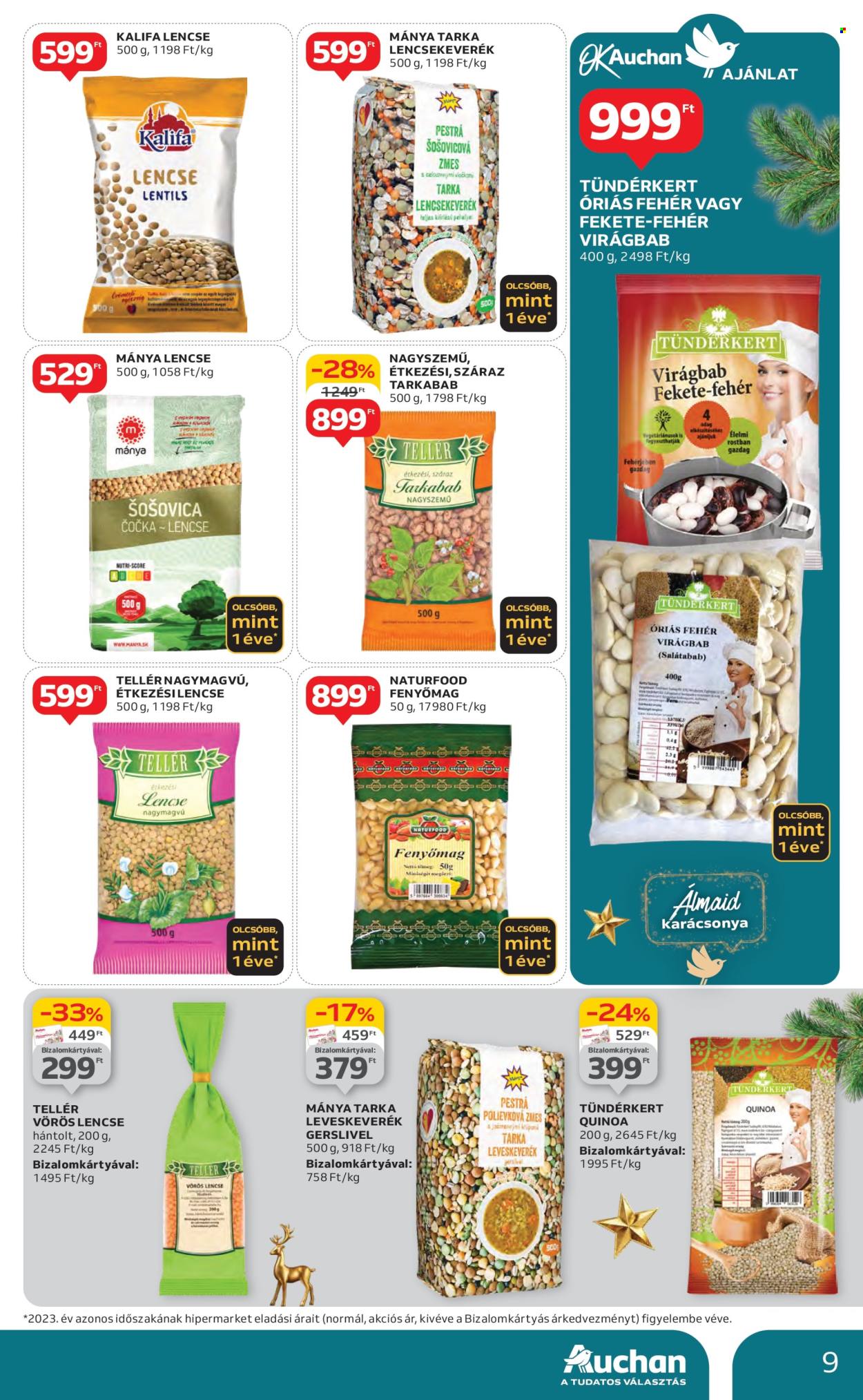 Auchan akciós újságok - 2024.12.19 - 2024.12.24. Oldal 9