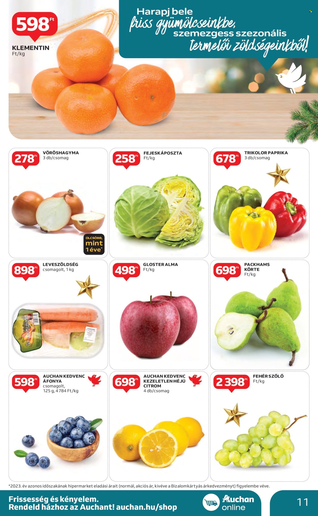 Auchan akciós újságok - 2024.12.19 - 2024.12.24. Oldal 11
