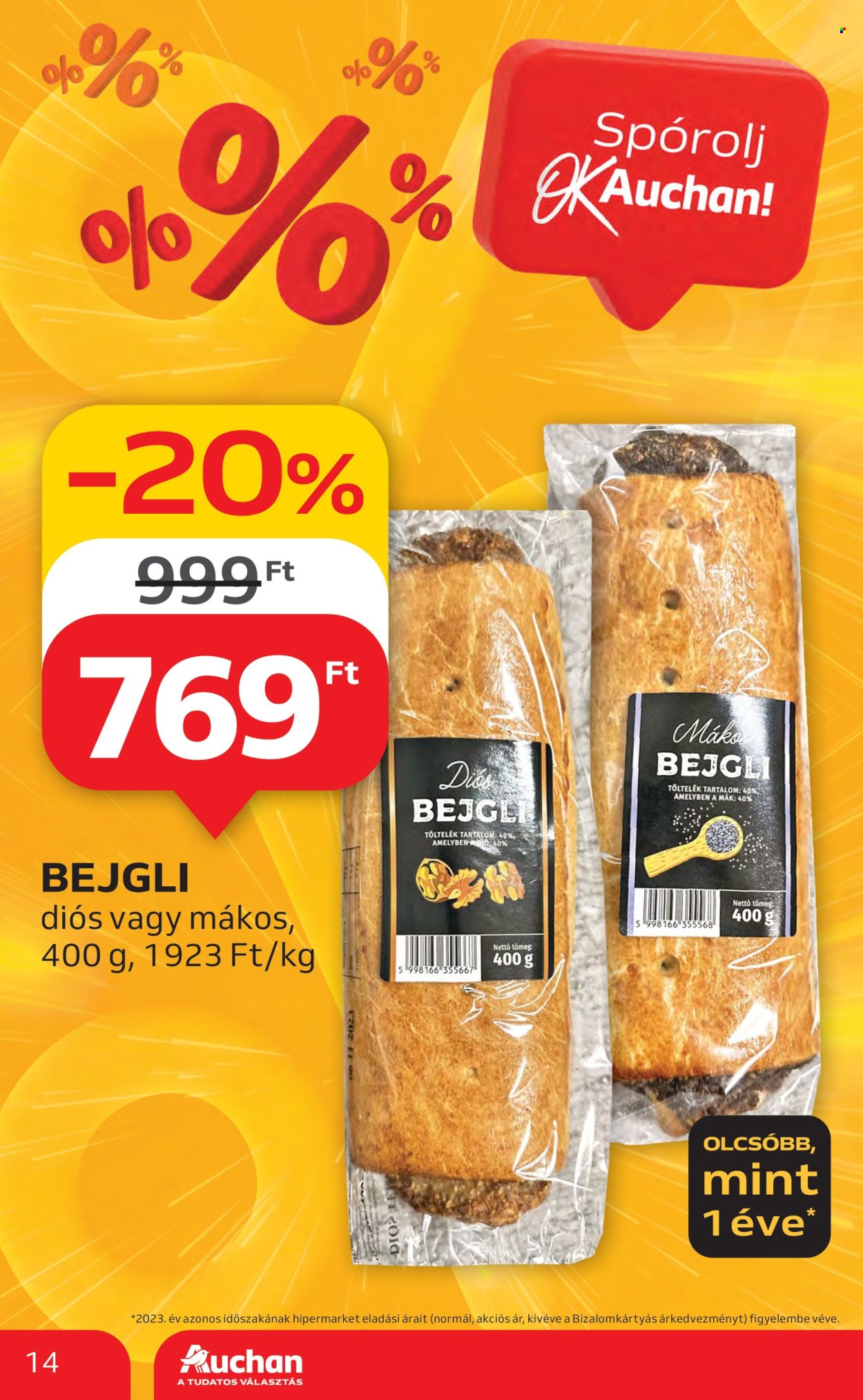 Auchan akciós újságok - 2024.12.19 - 2024.12.24. Oldal 14