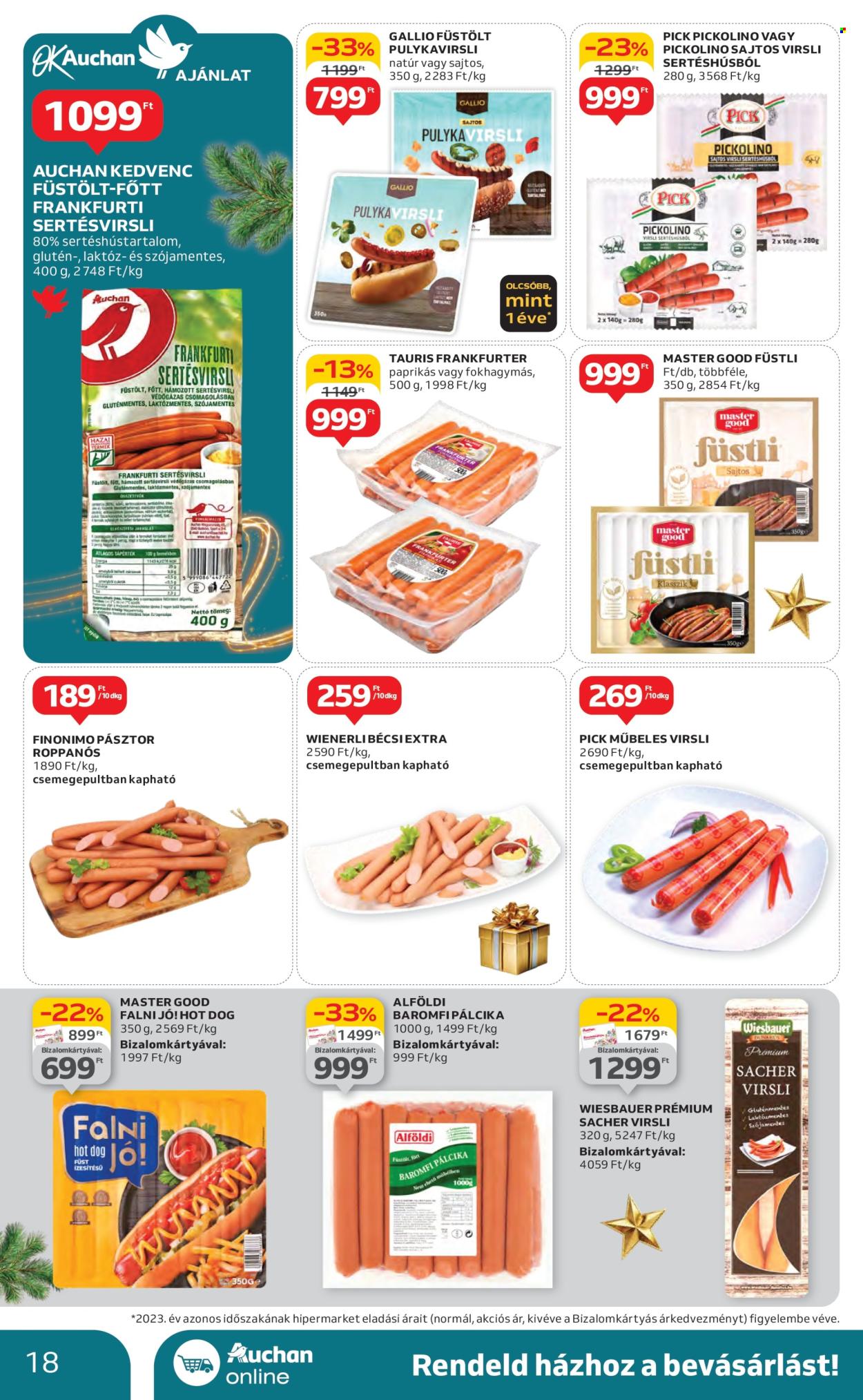 Auchan akciós újságok - 2024.12.19 - 2024.12.24. Oldal 18