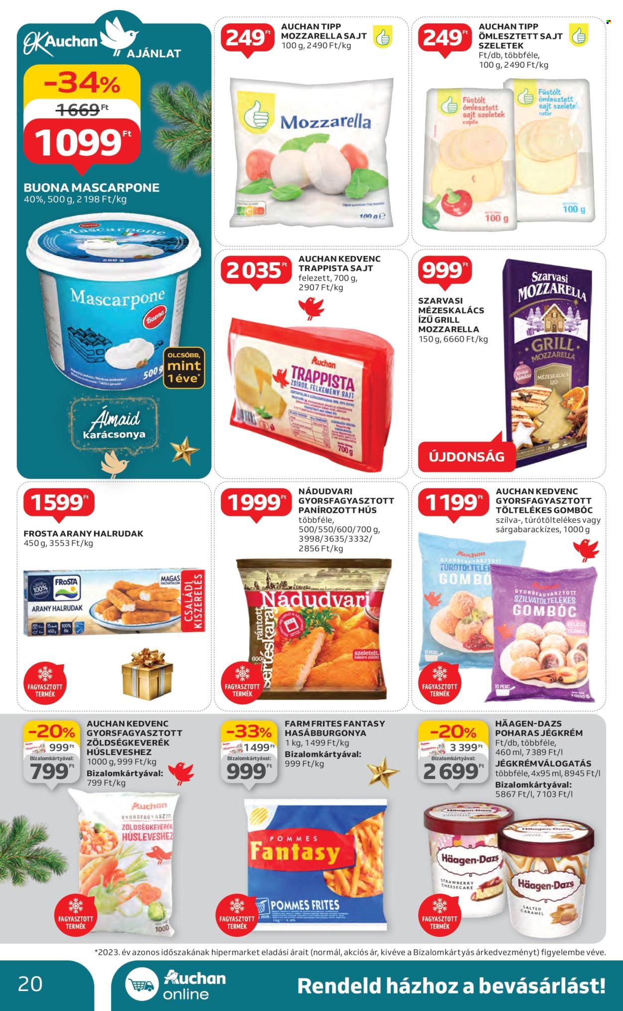Auchan akciós újságok - 2024.12.19 - 2024.12.24. Oldal 20