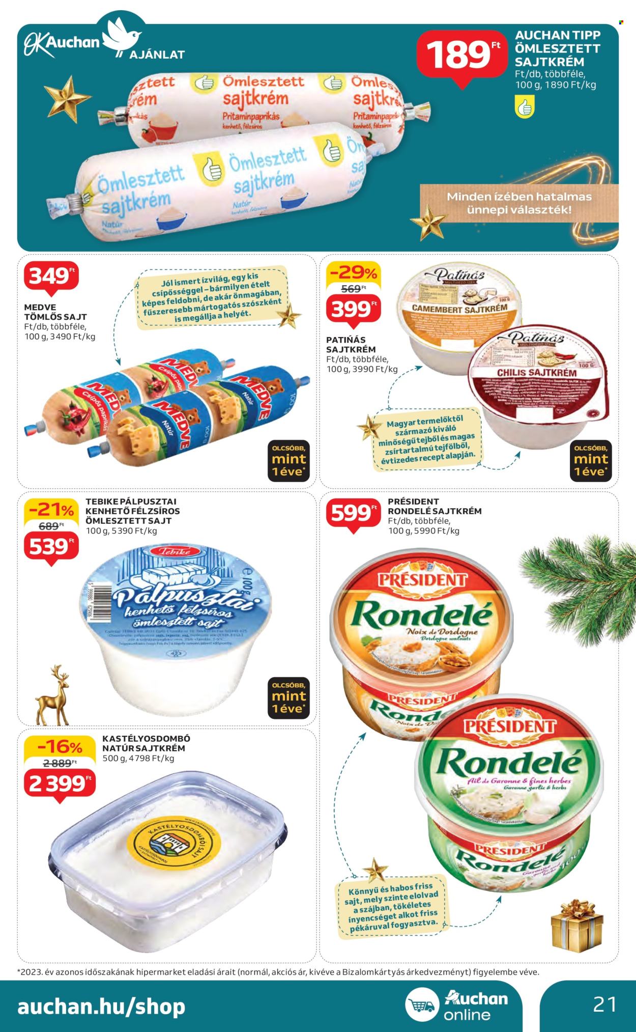 Auchan akciós újságok - 2024.12.19 - 2024.12.24. Oldal 21