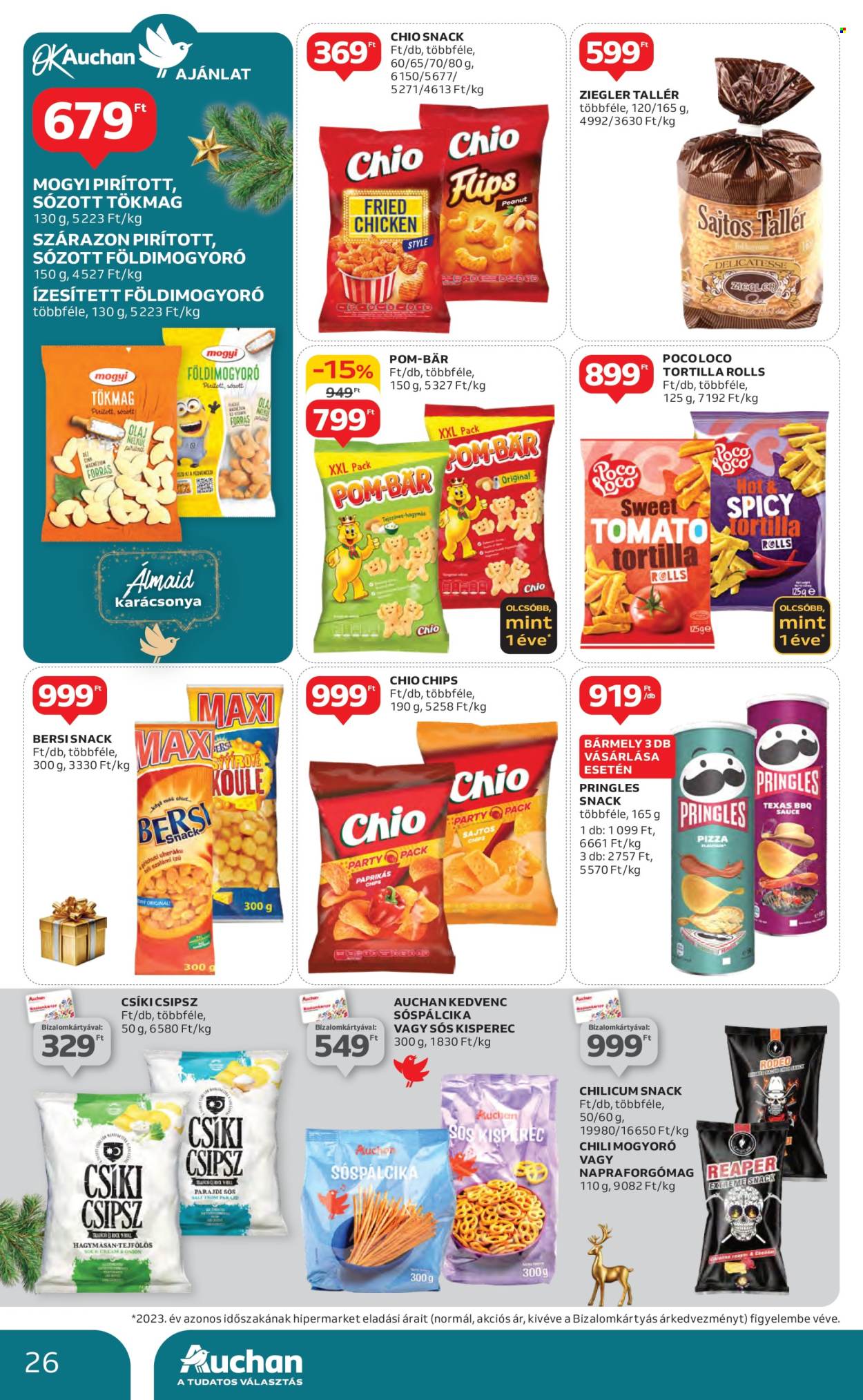 Auchan akciós újságok - 2024.12.19 - 2024.12.24. Oldal 26