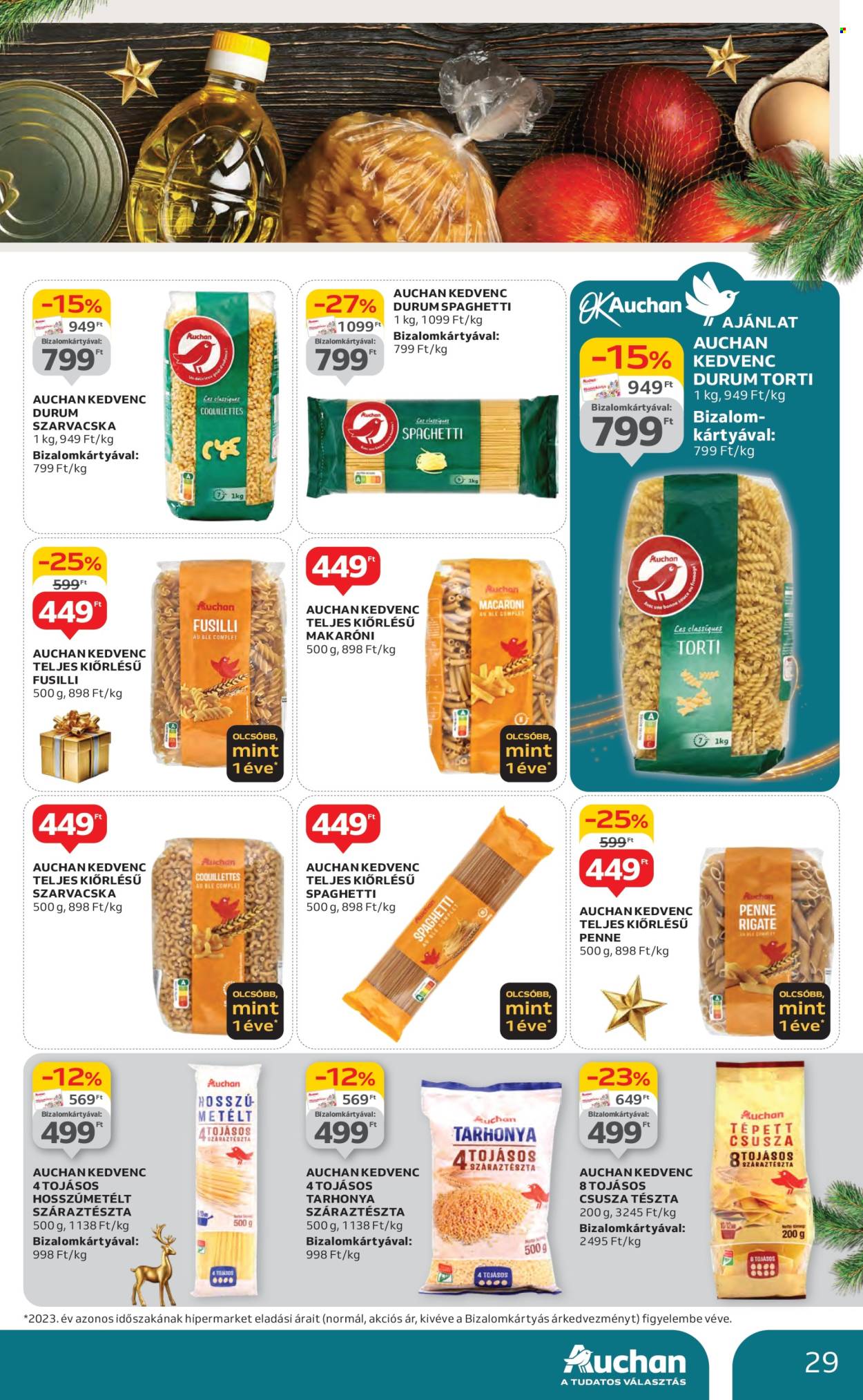 Auchan akciós újságok - 2024.12.19 - 2024.12.24. Oldal 29
