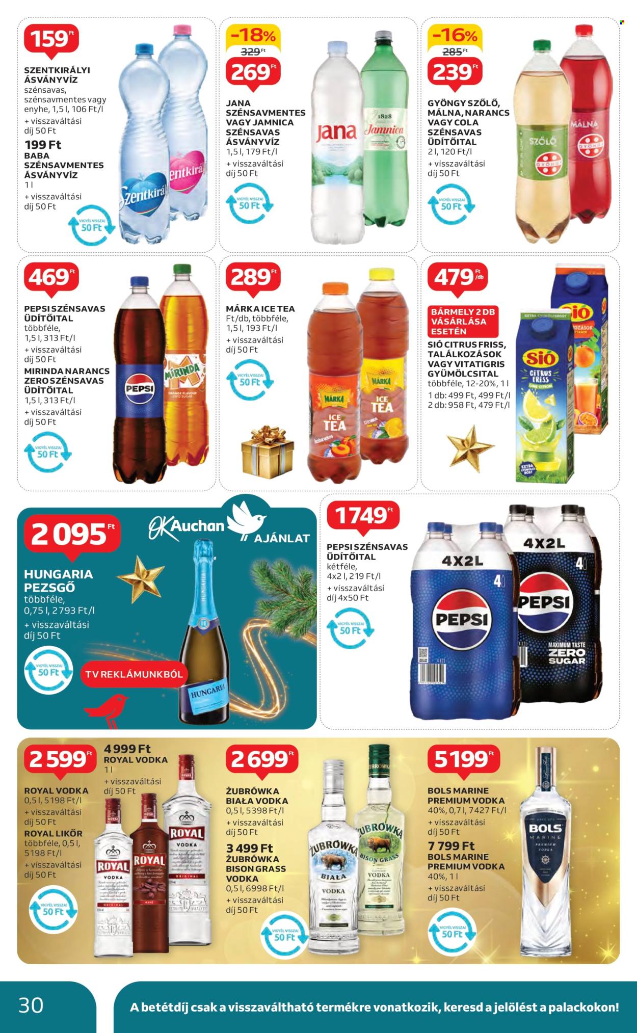 Auchan akciós újságok - 2024.12.19 - 2024.12.24. Oldal 30