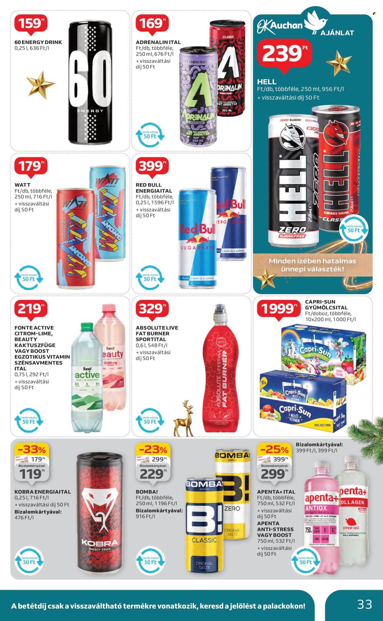 Auchan akciós újságok - 2024.12.19 - 2024.12.24. Oldal 33