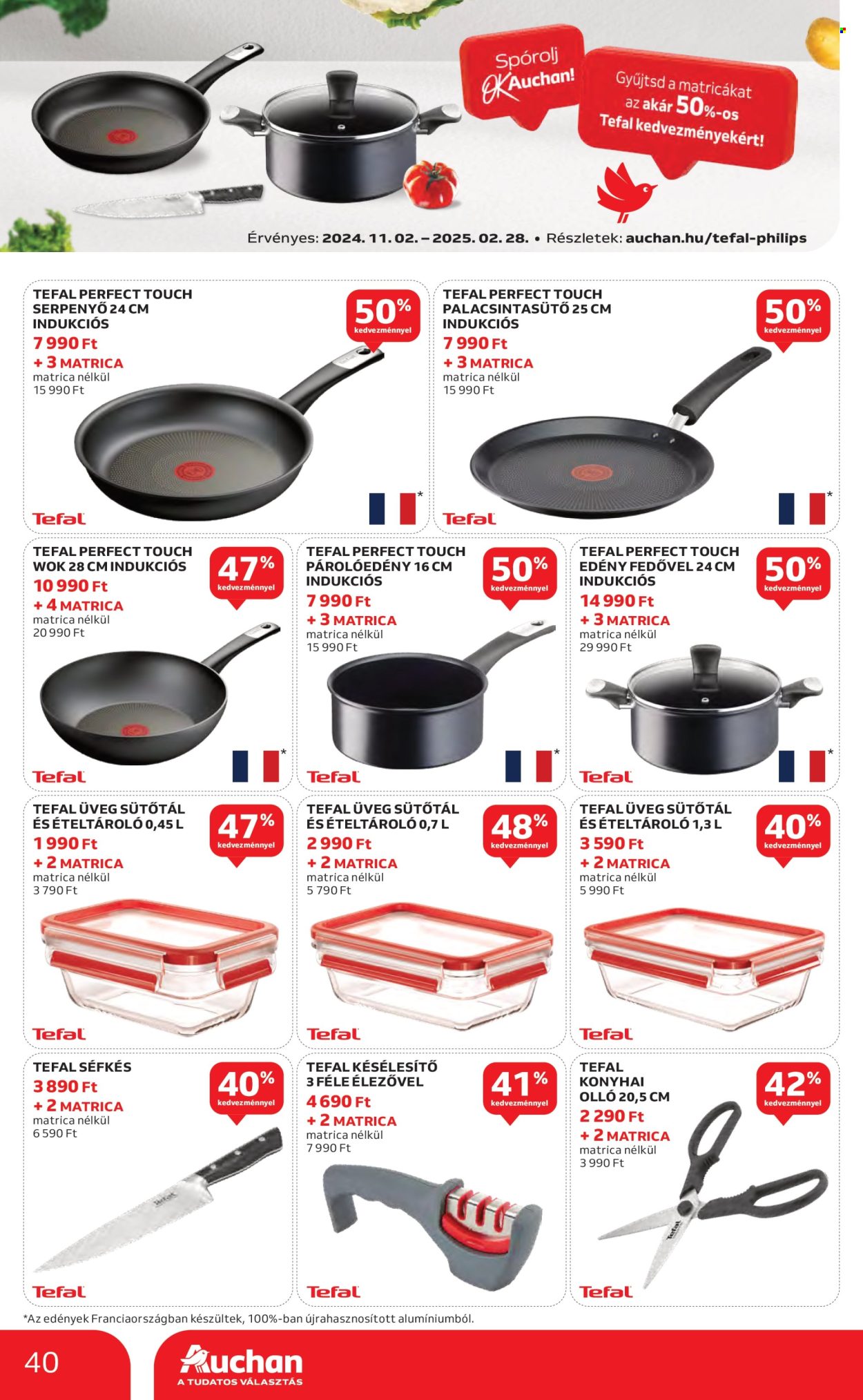Auchan akciós újságok - 2024.12.19 - 2024.12.24. Oldal 40
