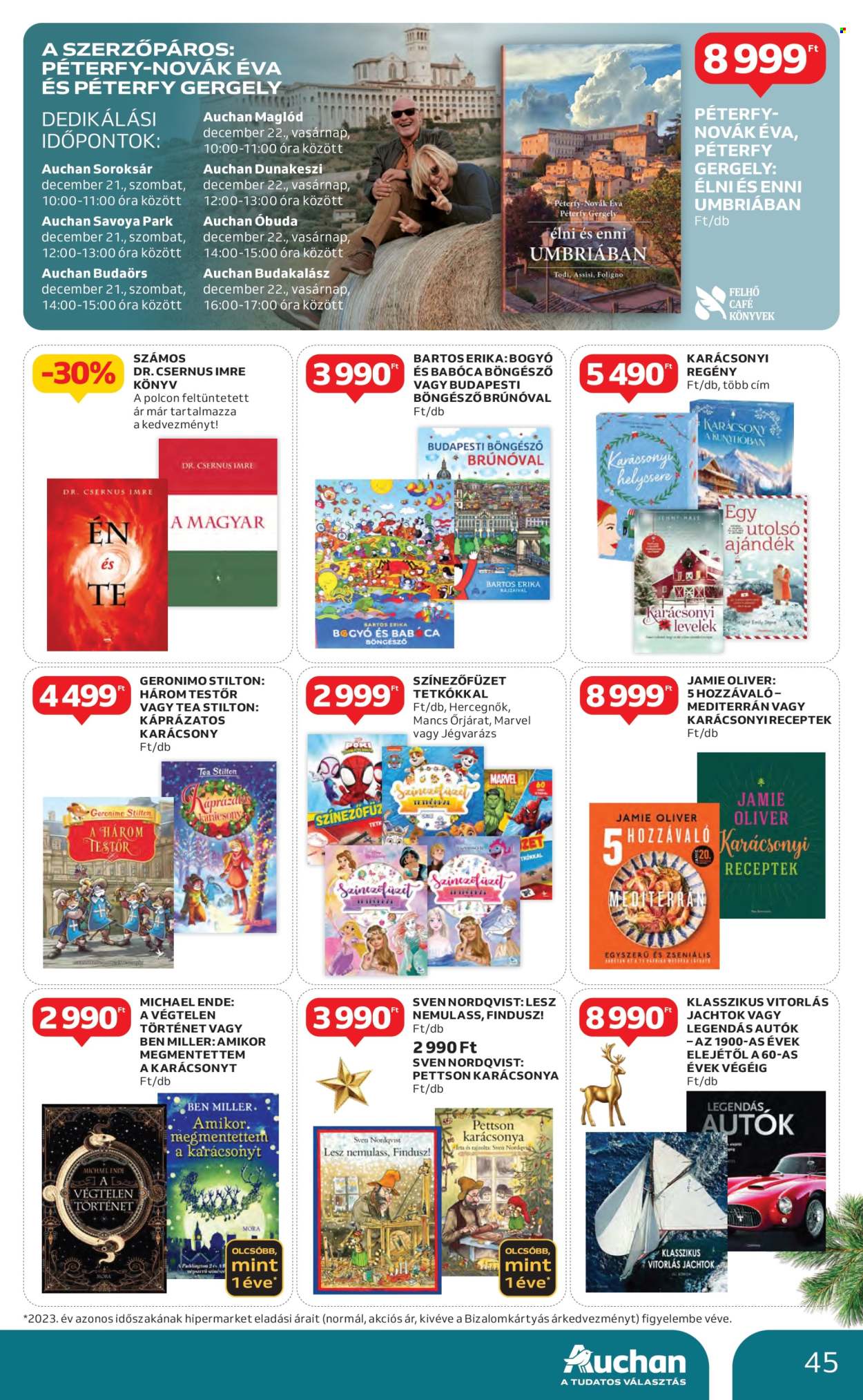 Auchan akciós újságok - 2024.12.19 - 2024.12.24. Oldal 45