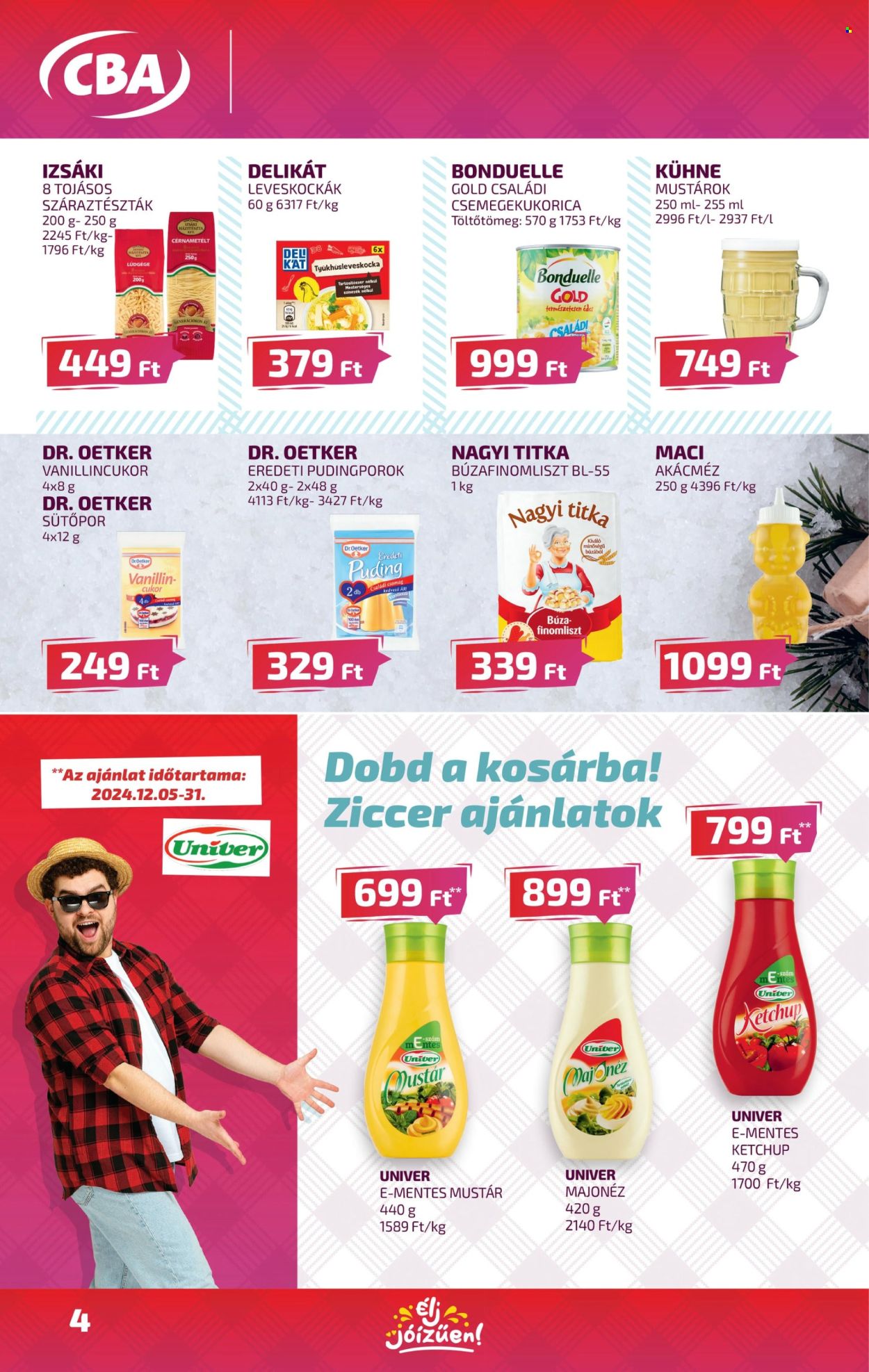 CBA akciós újságok - 2024.12.19 - 2024.12.31. Oldal 4