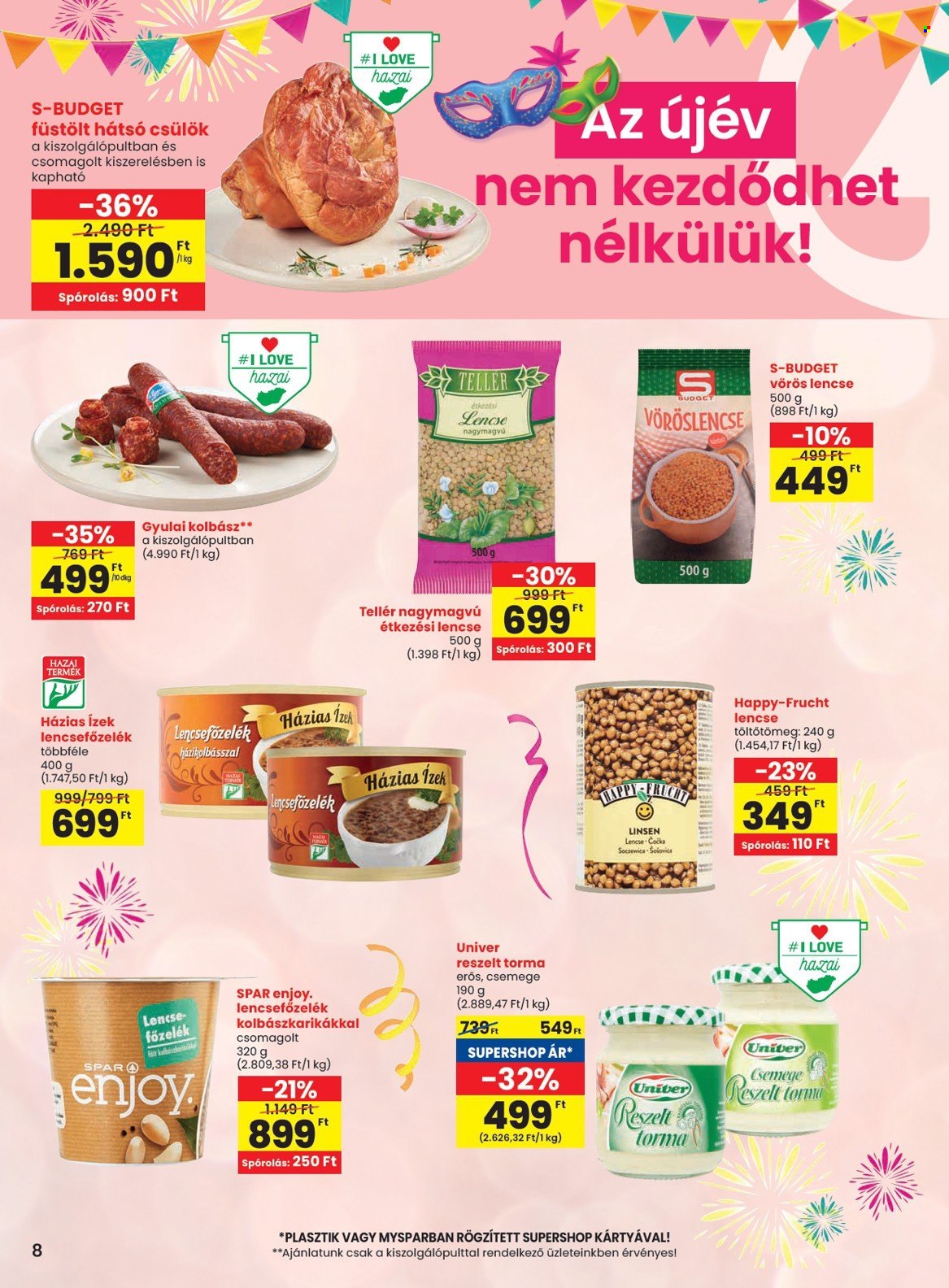 SPAR akciós újságok - 2024.12.23 - 2025.01.02. Oldal 9