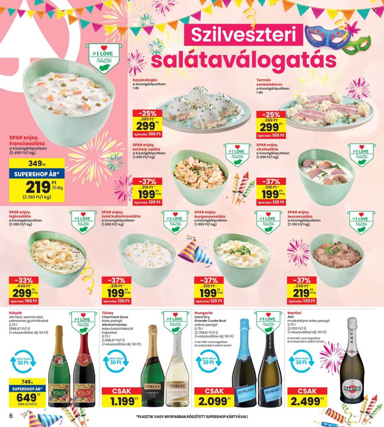 INTERSPAR akciós újságok - 2024.12.23 - 2025.01.02. Oldal 7
