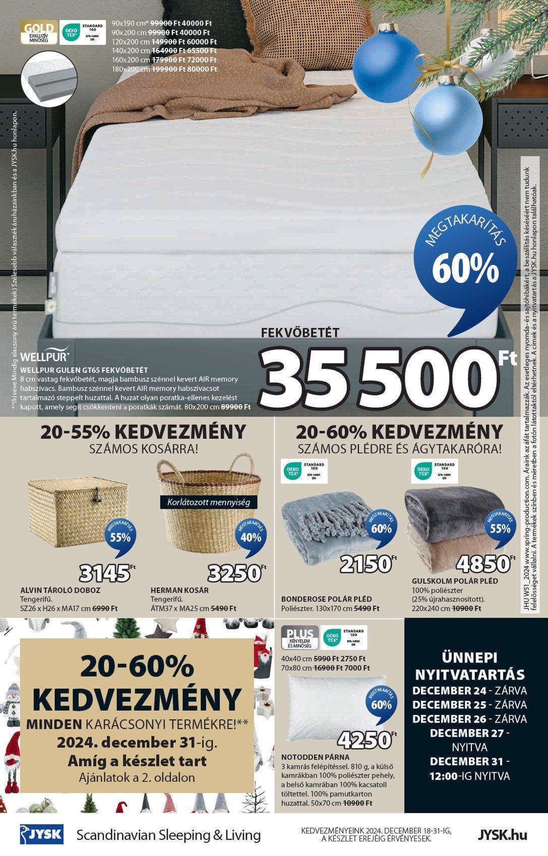 JYSK akciós újságok - 2024.12.18 - 2024.12.31. Oldal 17