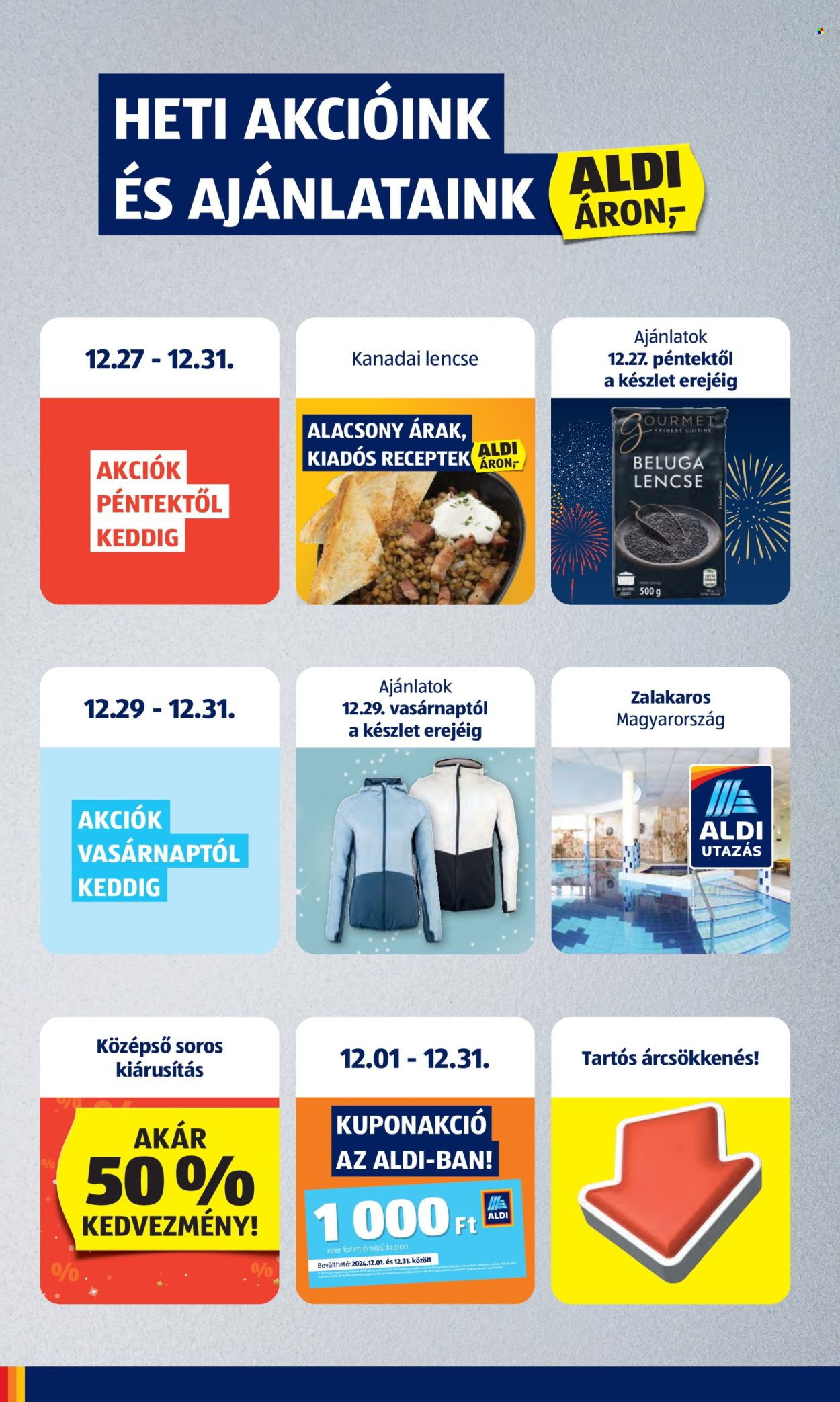 Aldi akciós újságok - 2024.12.27 - 2024.12.31. Oldal 2