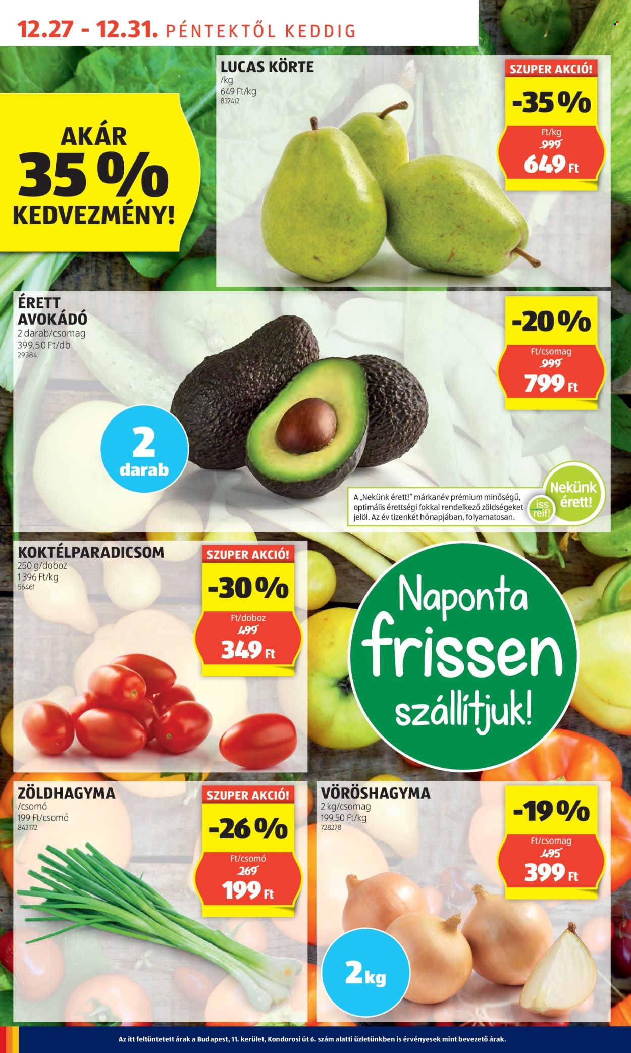Aldi akciós újságok - 2024.12.27 - 2024.12.31. Oldal 4