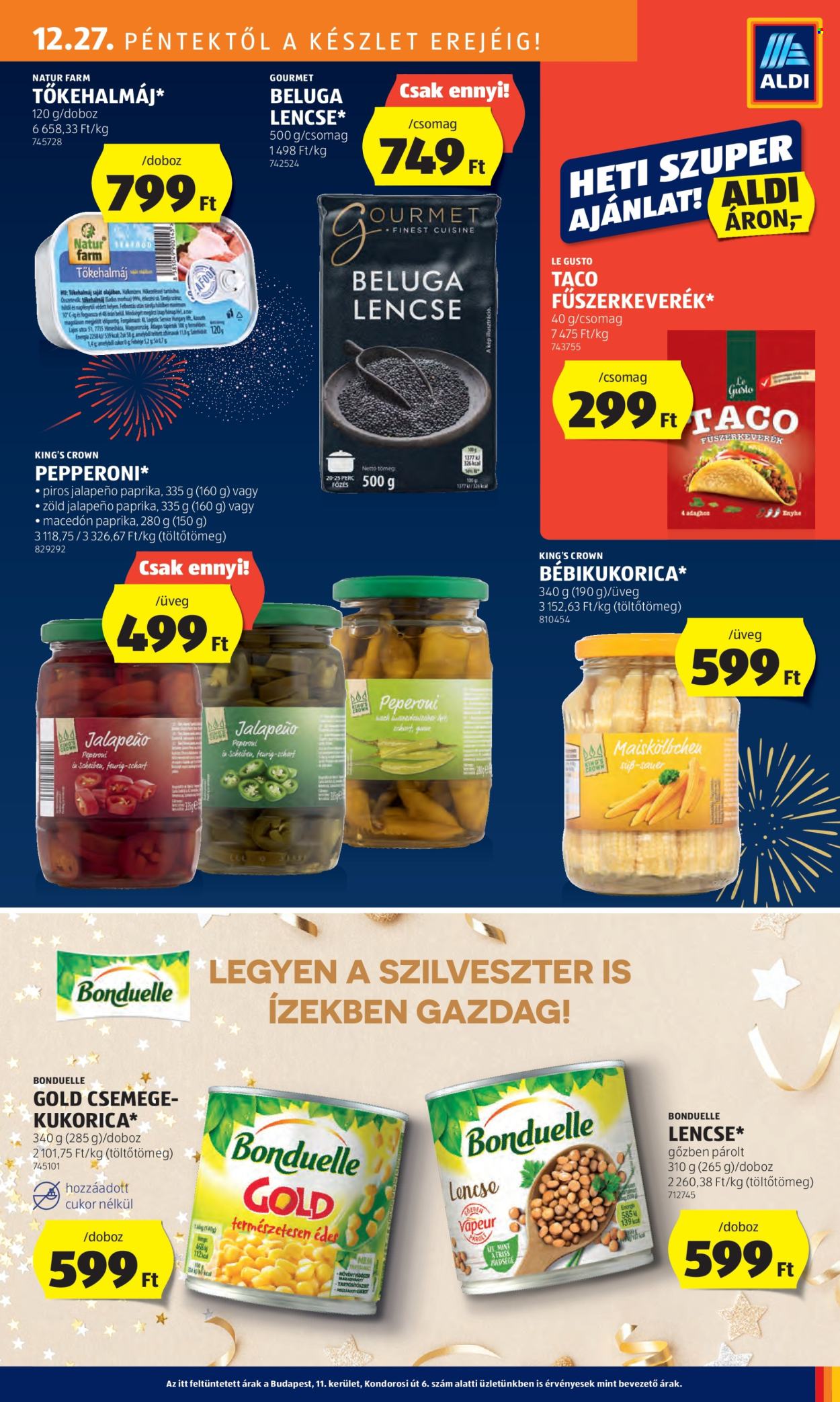 Aldi akciós újságok - 2024.12.27 - 2024.12.31. Oldal 13
