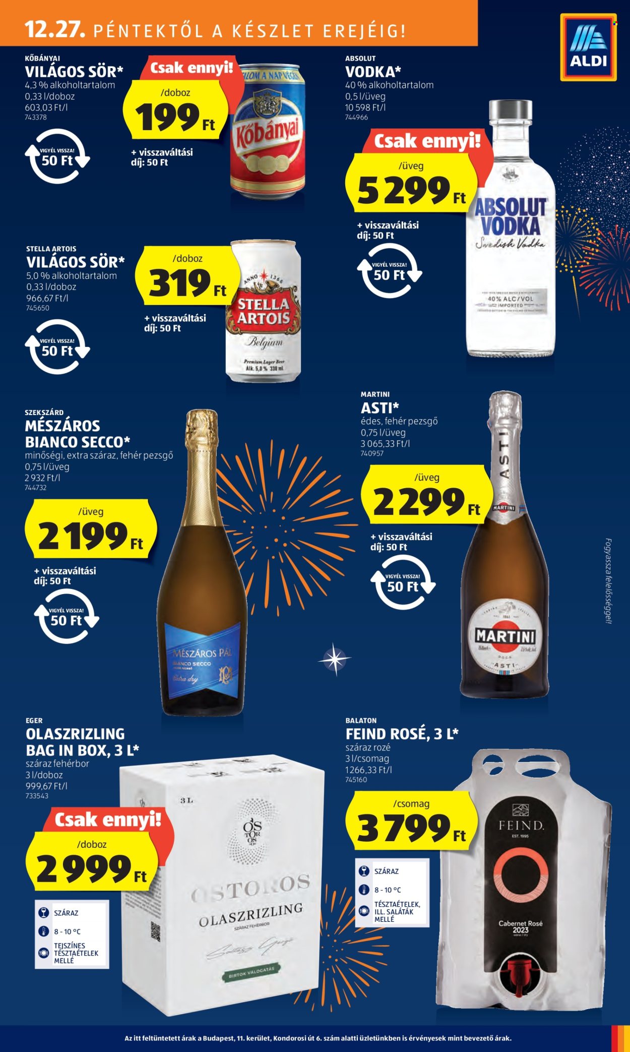 Aldi akciós újságok - 2024.12.27 - 2024.12.31. Oldal 15